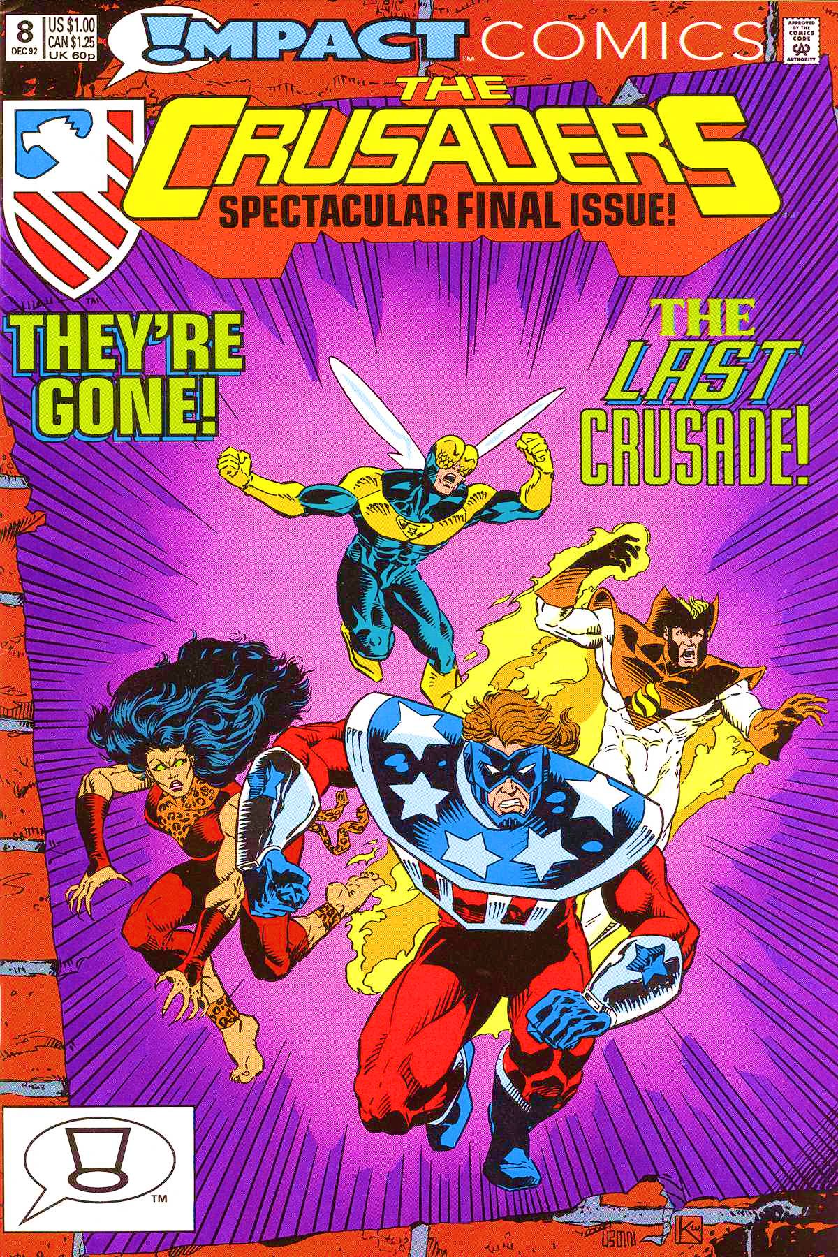 Read online The Crusaders comic -  Issue #8 - 1