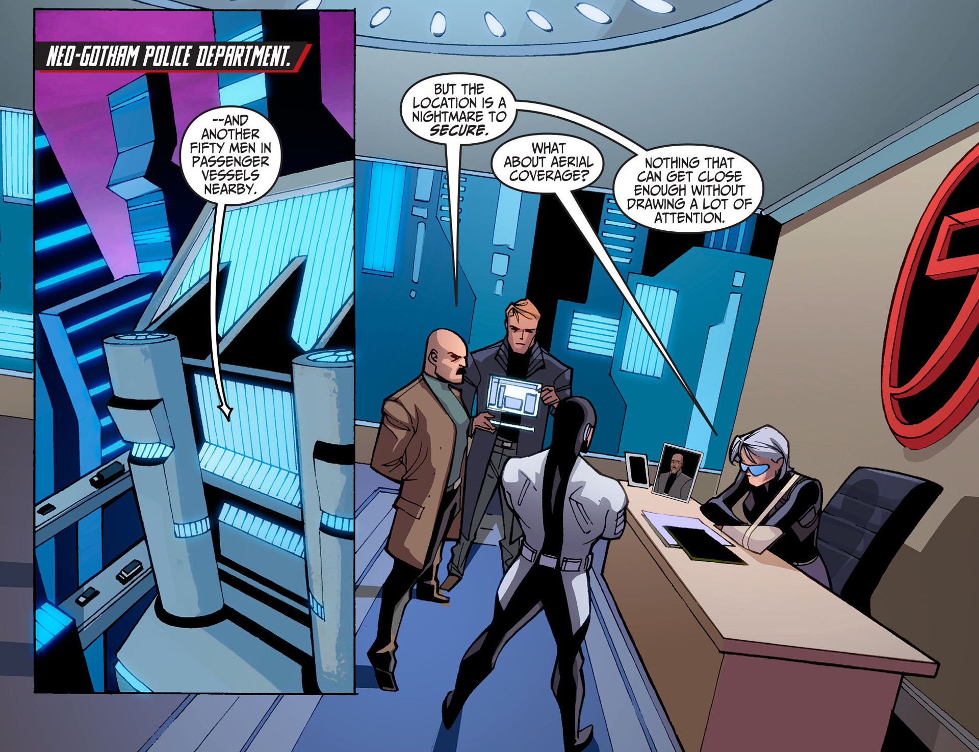 Read online Batman Beyond 2.0 comic -  Issue #4 - 5