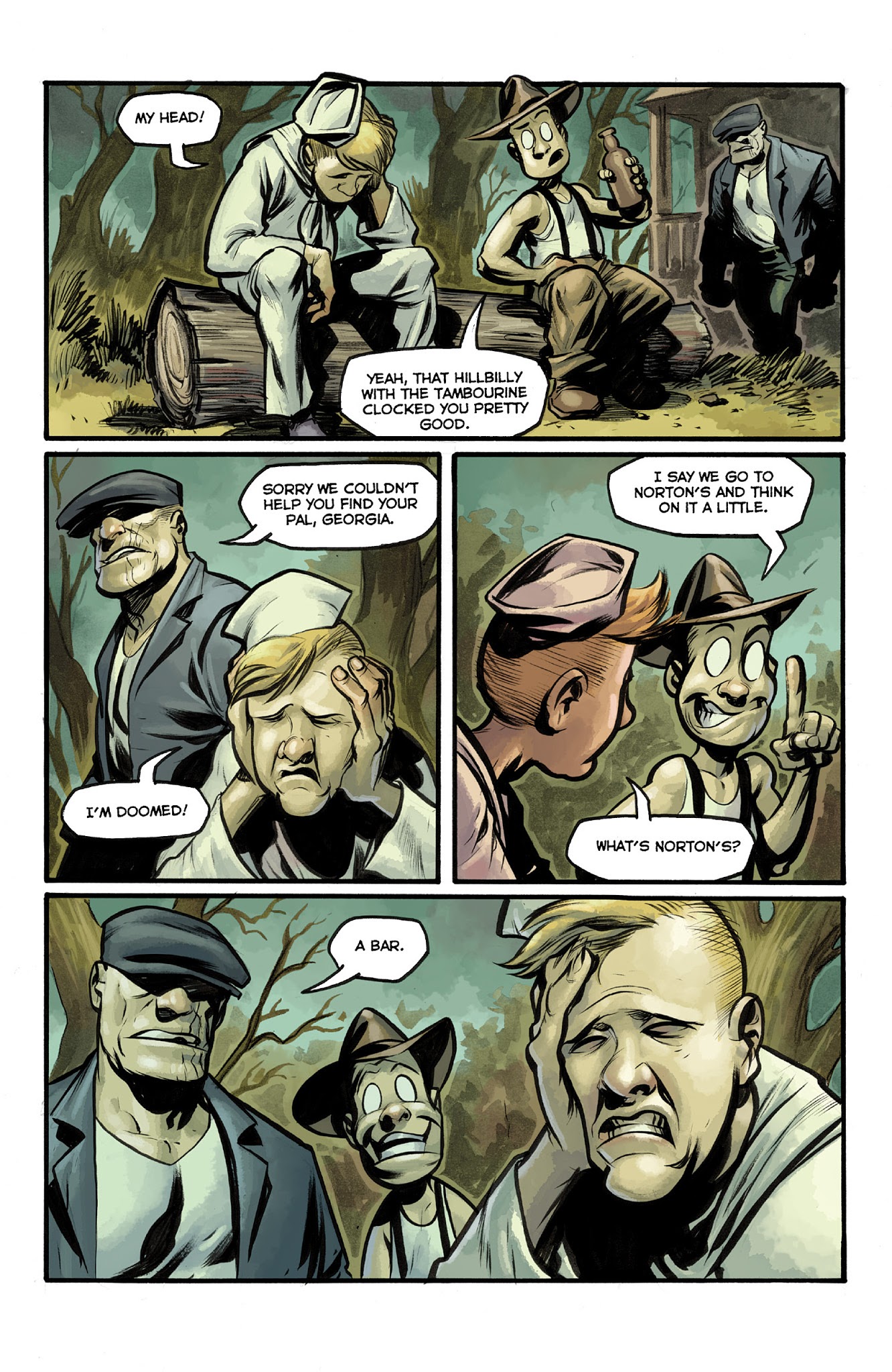 Read online The Goon: One for the Road comic -  Issue # Full - 15