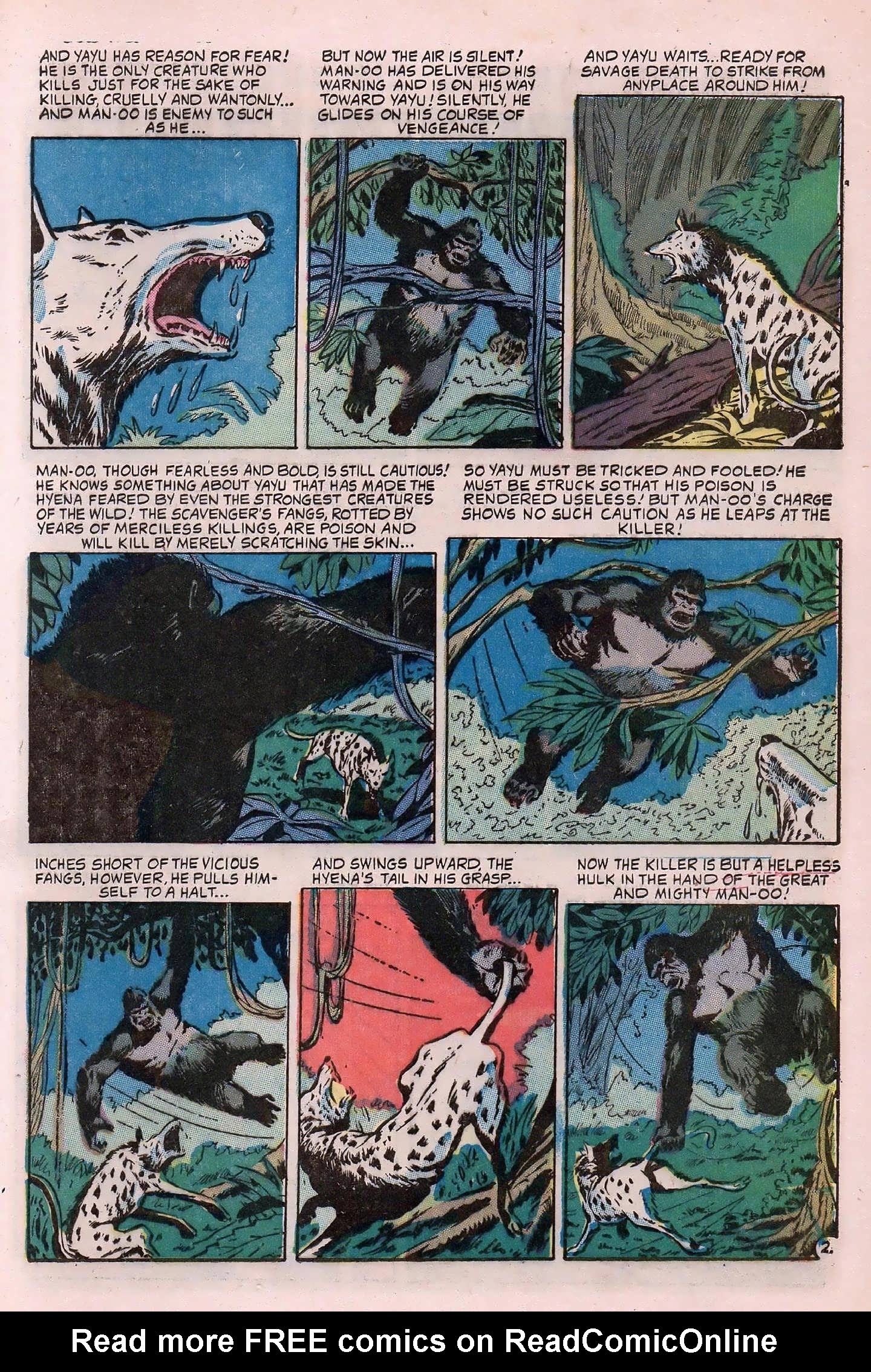Read online Jungle Action (1954) comic -  Issue #4 - 21