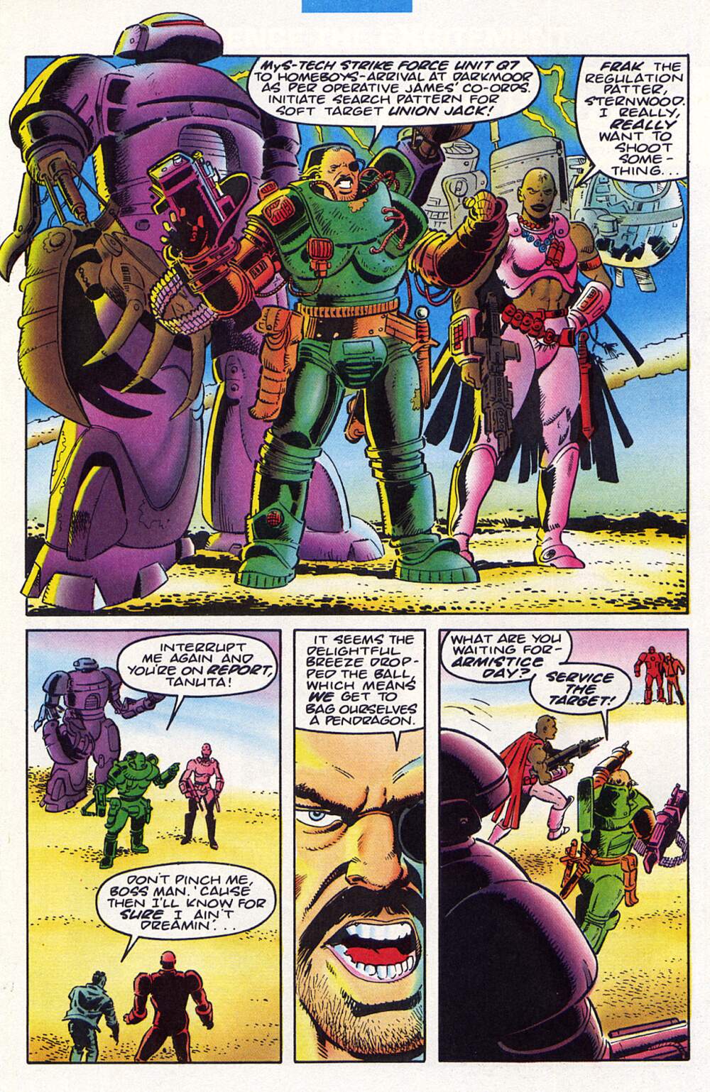 Read online Knights of Pendragon comic -  Issue #2 - 20