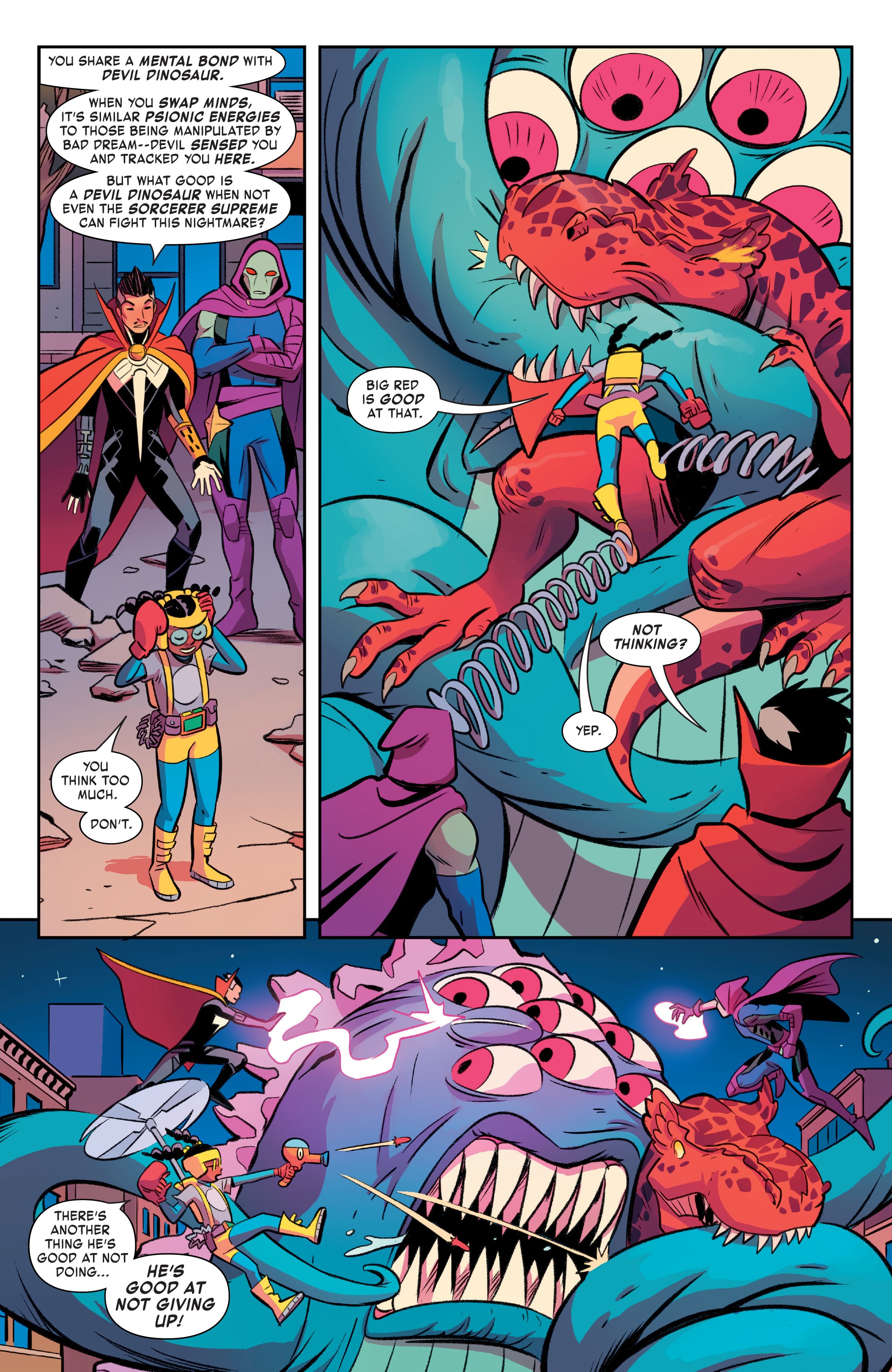 Read online Moon Girl And Devil Dinosaur comic -  Issue #40 - 20