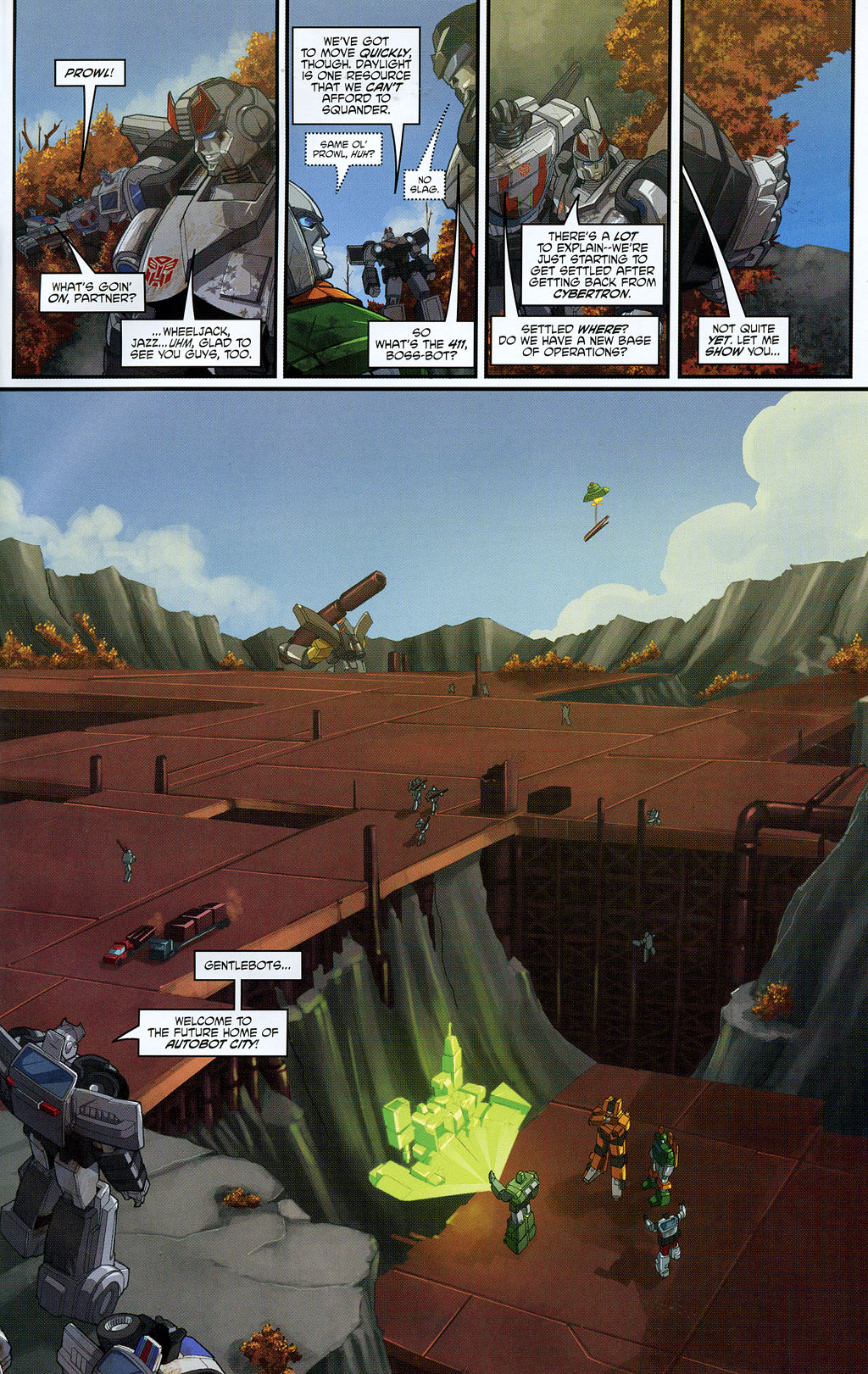 Read online Transformers: Generation 1 (2004) comic -  Issue #10 - 10