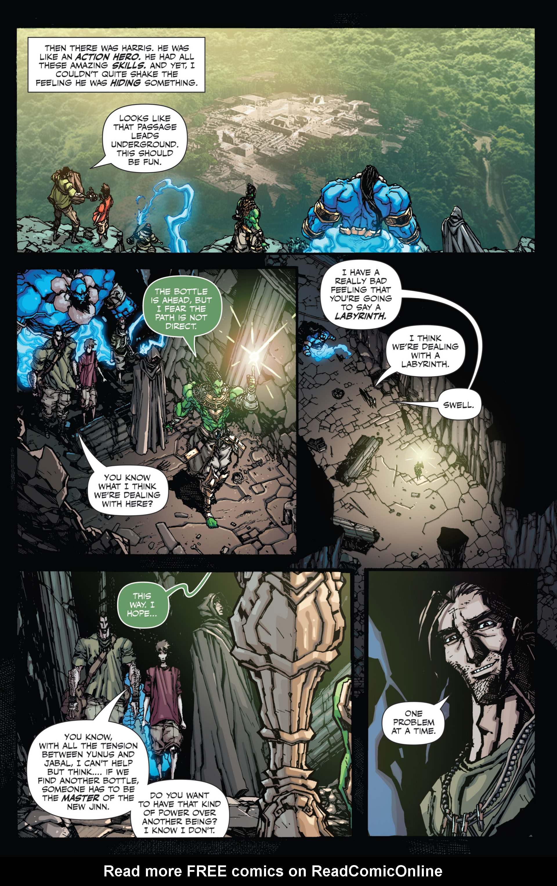 Read online Jinnrise comic -  Issue #7 - 5