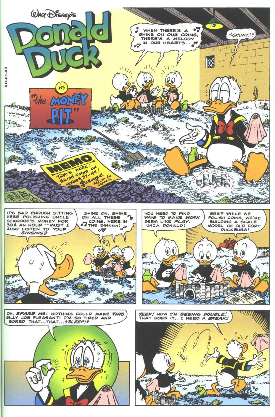 Read online Walt Disney's Comics and Stories comic -  Issue #623 - 35