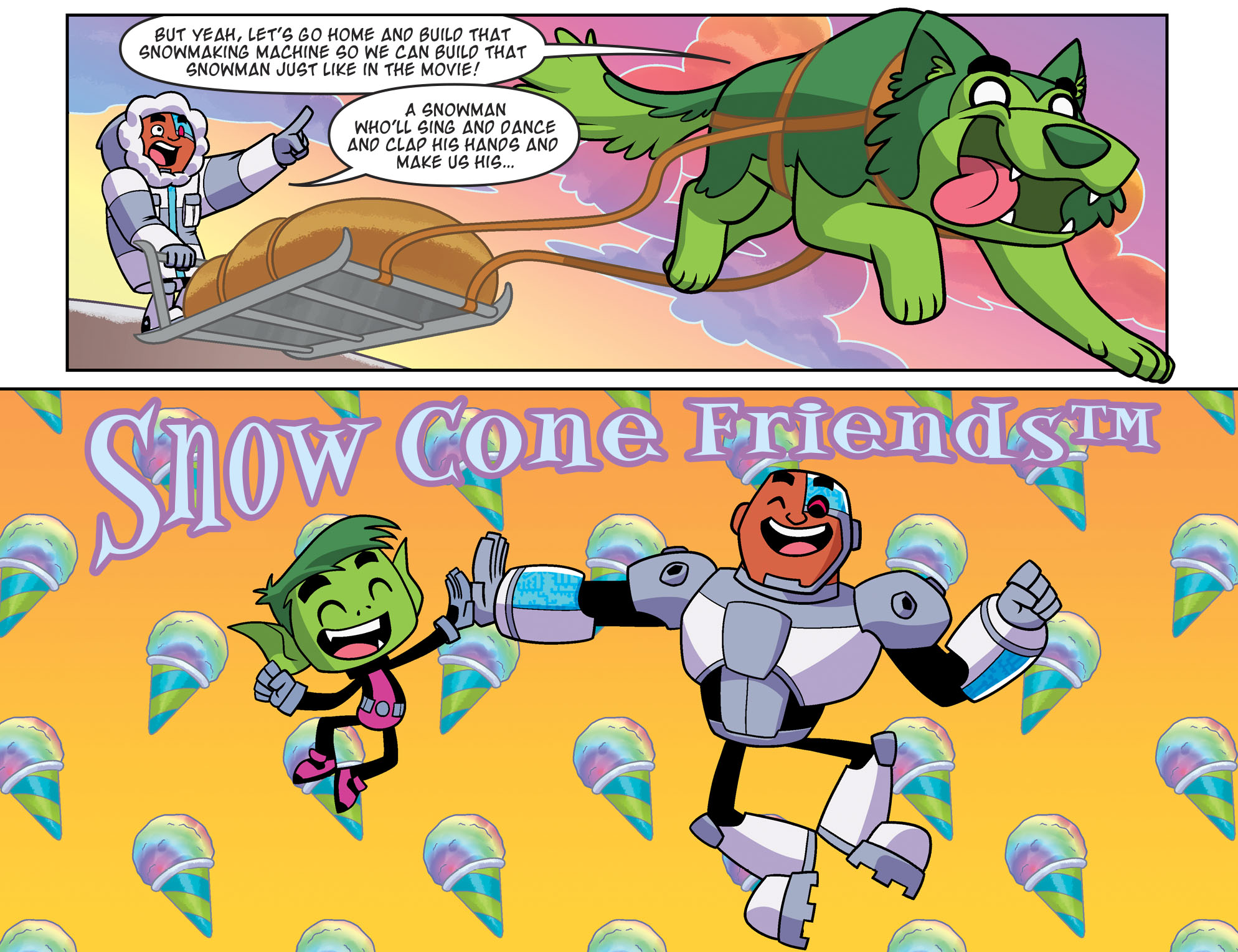 Read online Teen Titans Go! (2013) comic -  Issue #64 - 7