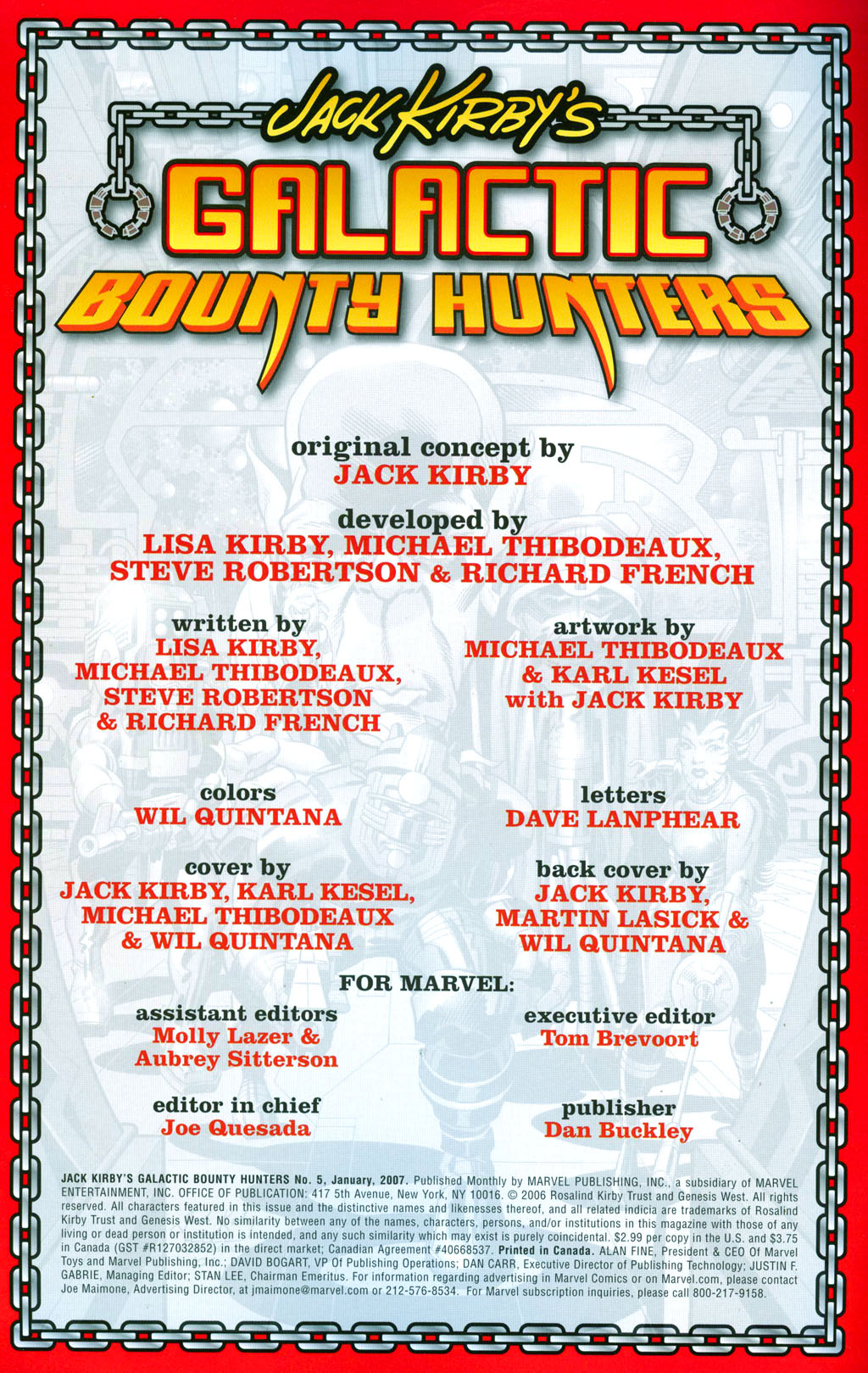 Read online Jack Kirby's Galactic Bounty Hunters comic -  Issue #5 - 2