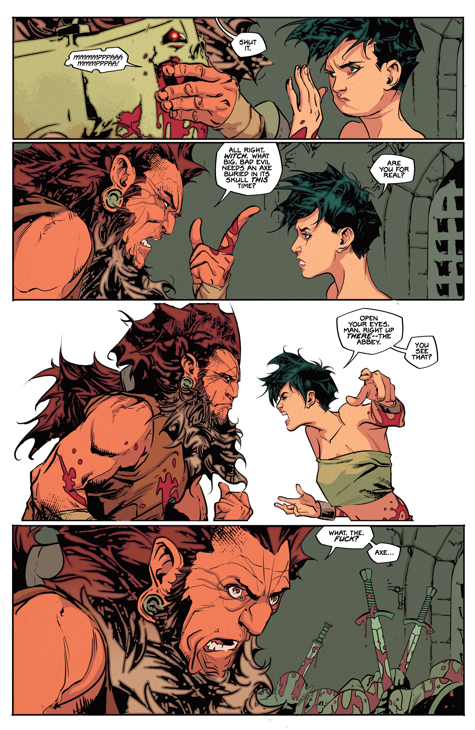 Read online Barbaric comic -  Issue #1 - 29