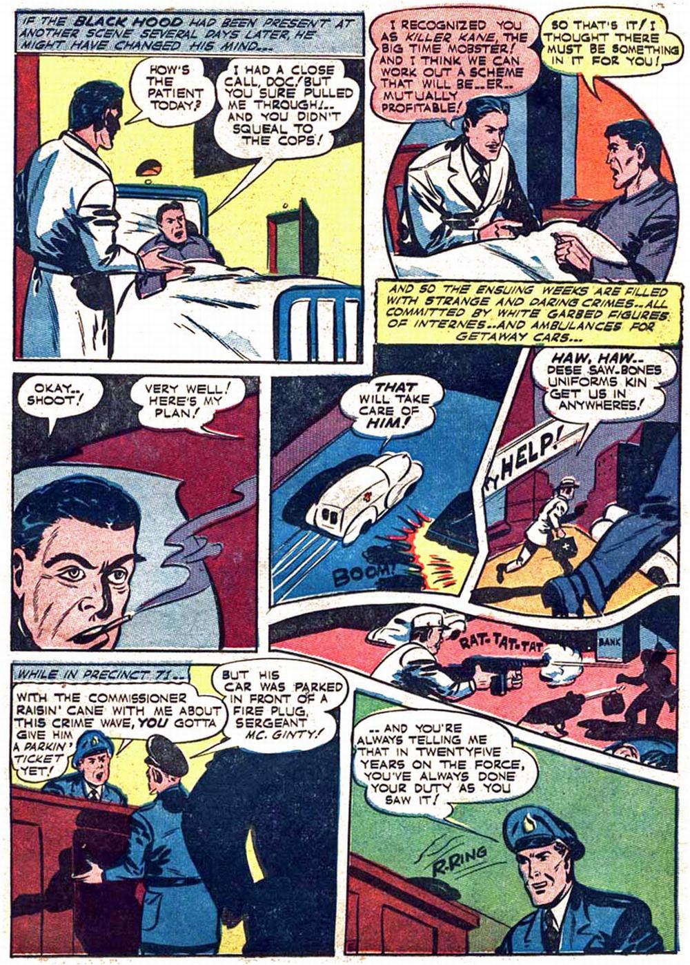 Read online Black Hood Comics comic -  Issue #9 - 21