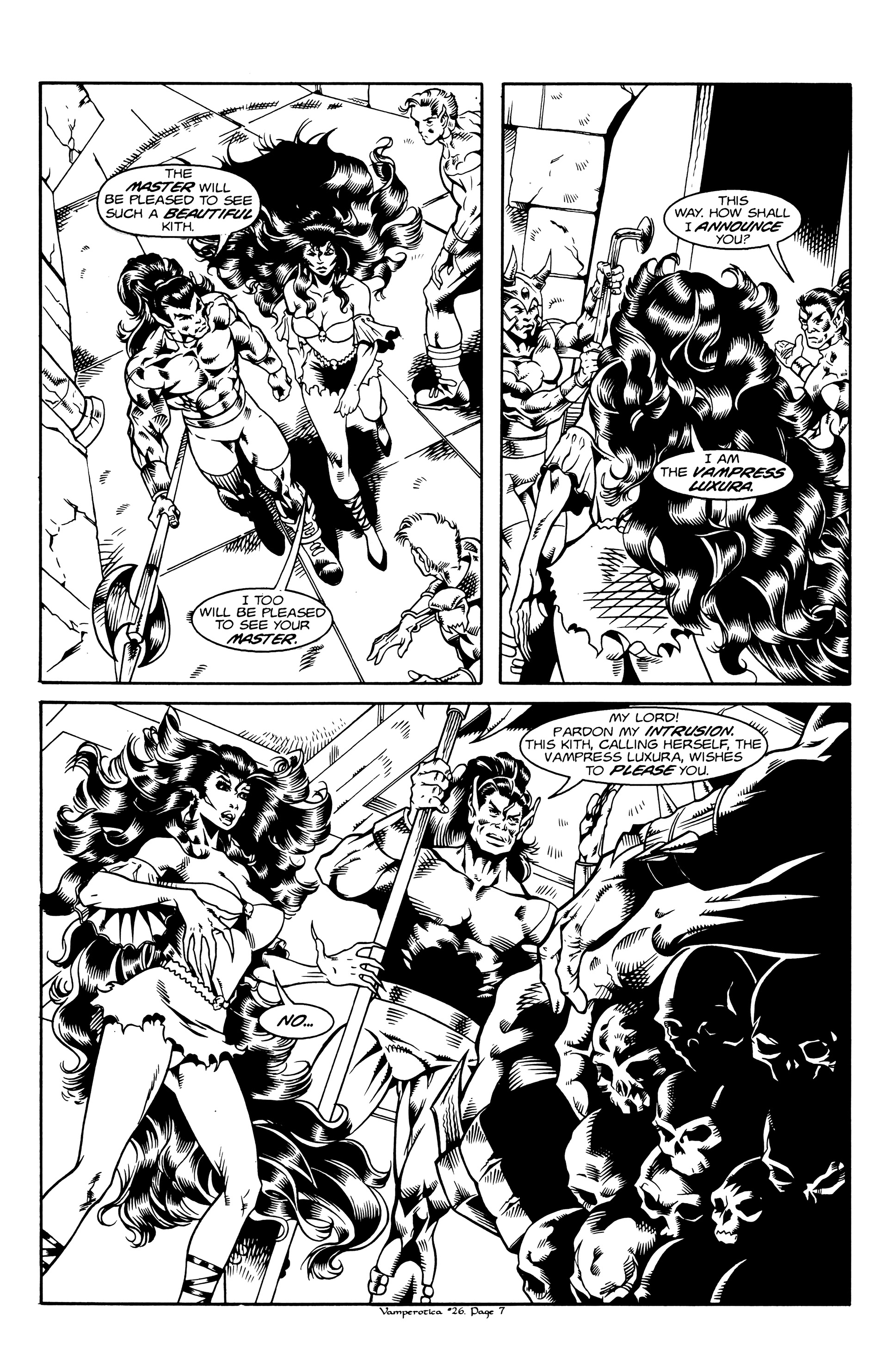 Read online Vamperotica comic -  Issue #26 - 9