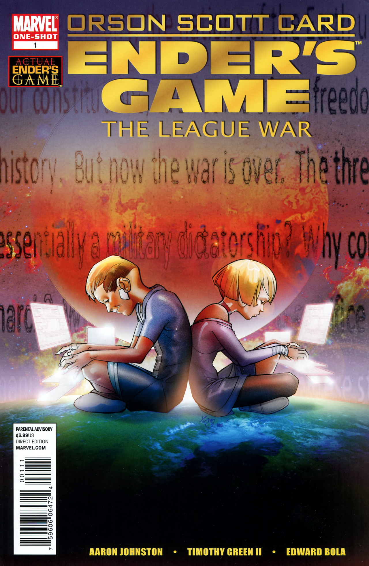 Read online Ender's Game: The League War comic -  Issue # Full - 1