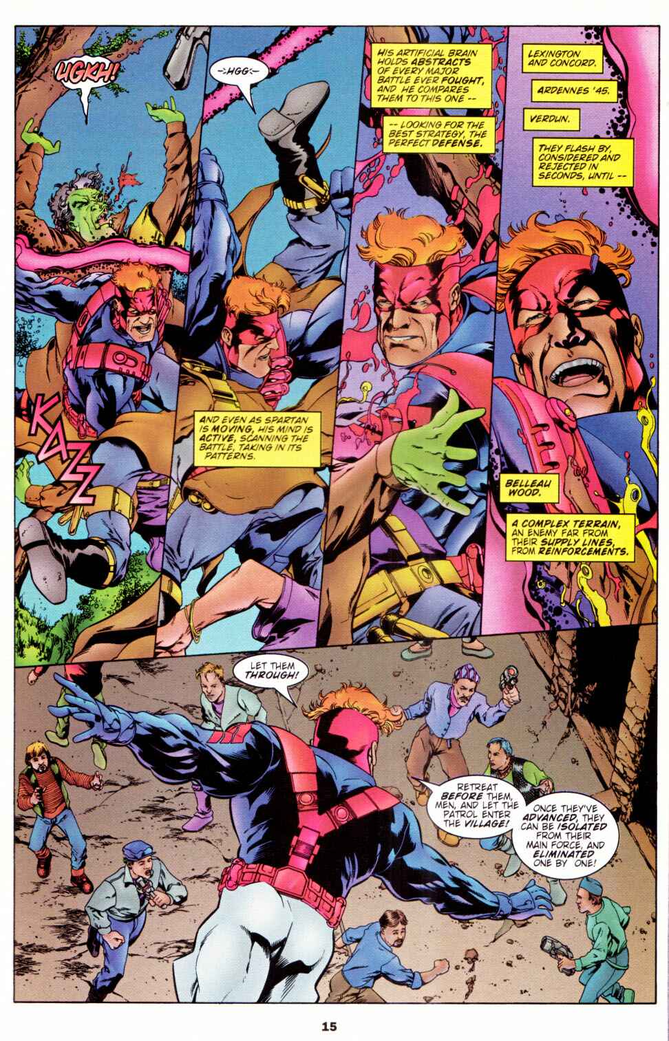 Read online Spartan: Warrior Spirit comic -  Issue #2 - 15