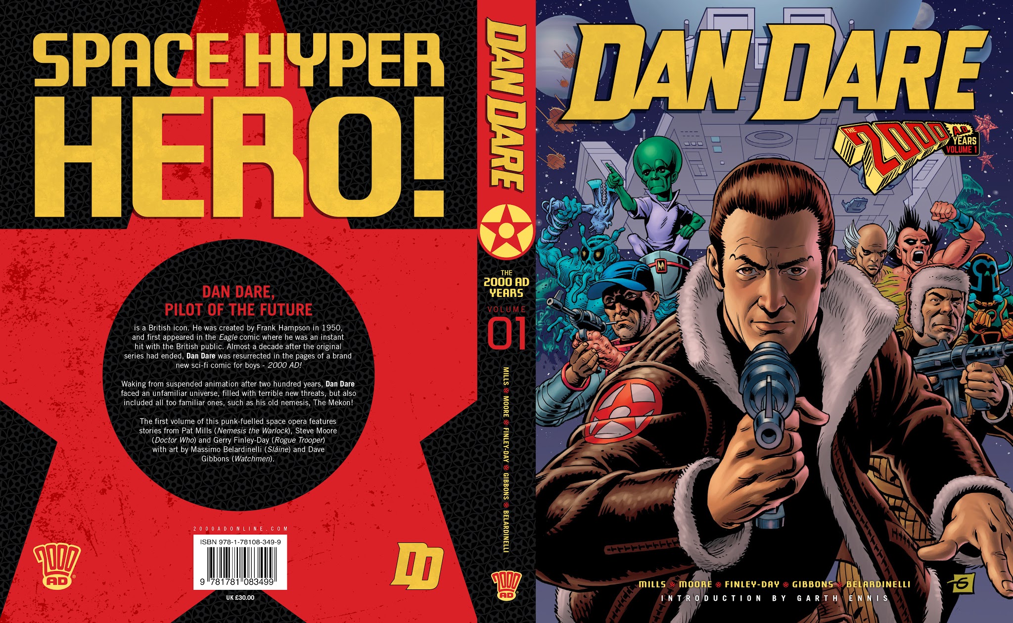 Read online Dan Dare: The 2000 AD Years comic -  Issue # TPB 1 - 1