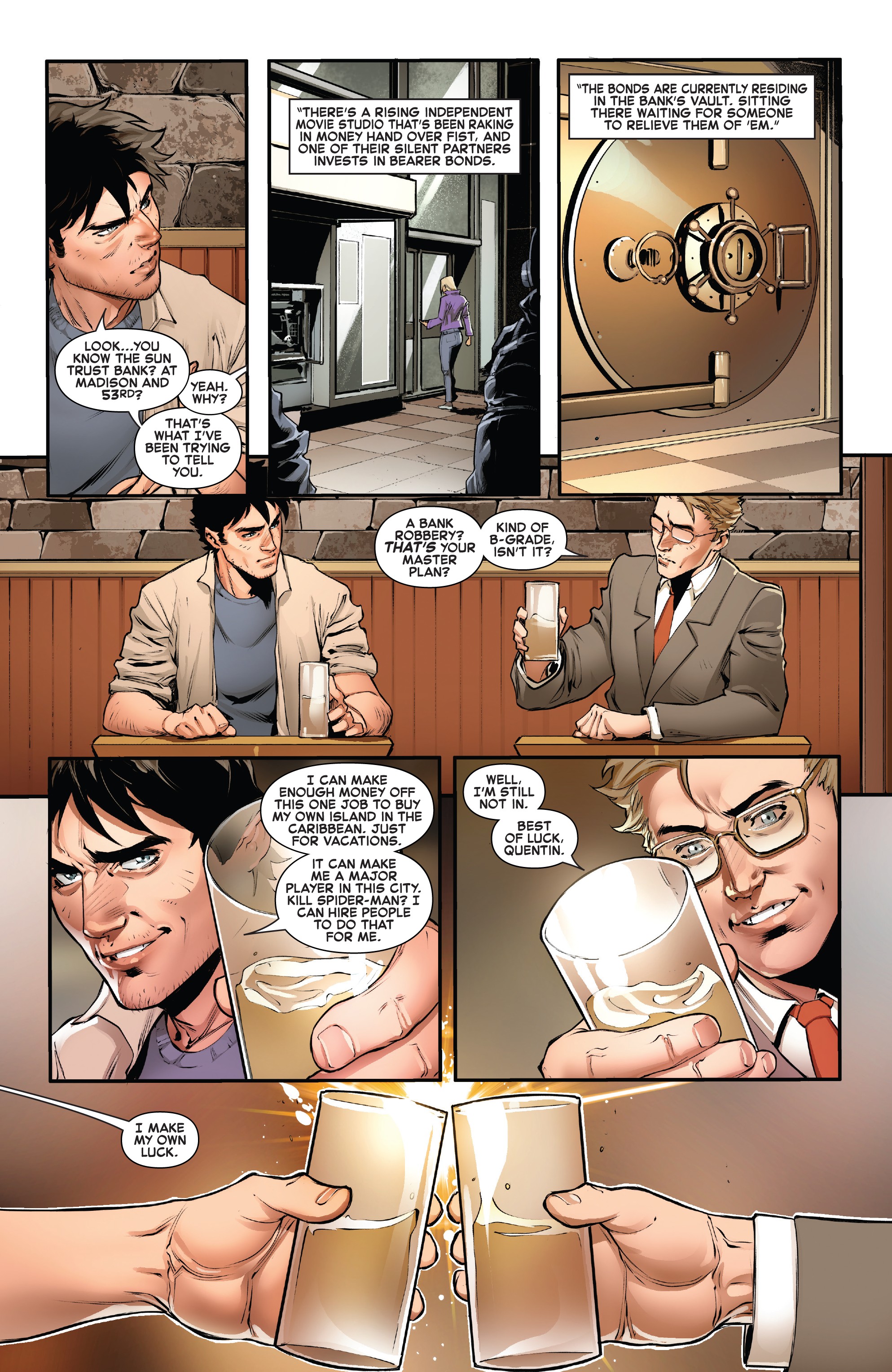 Read online Symbiote Spider-Man comic -  Issue #1 - 8