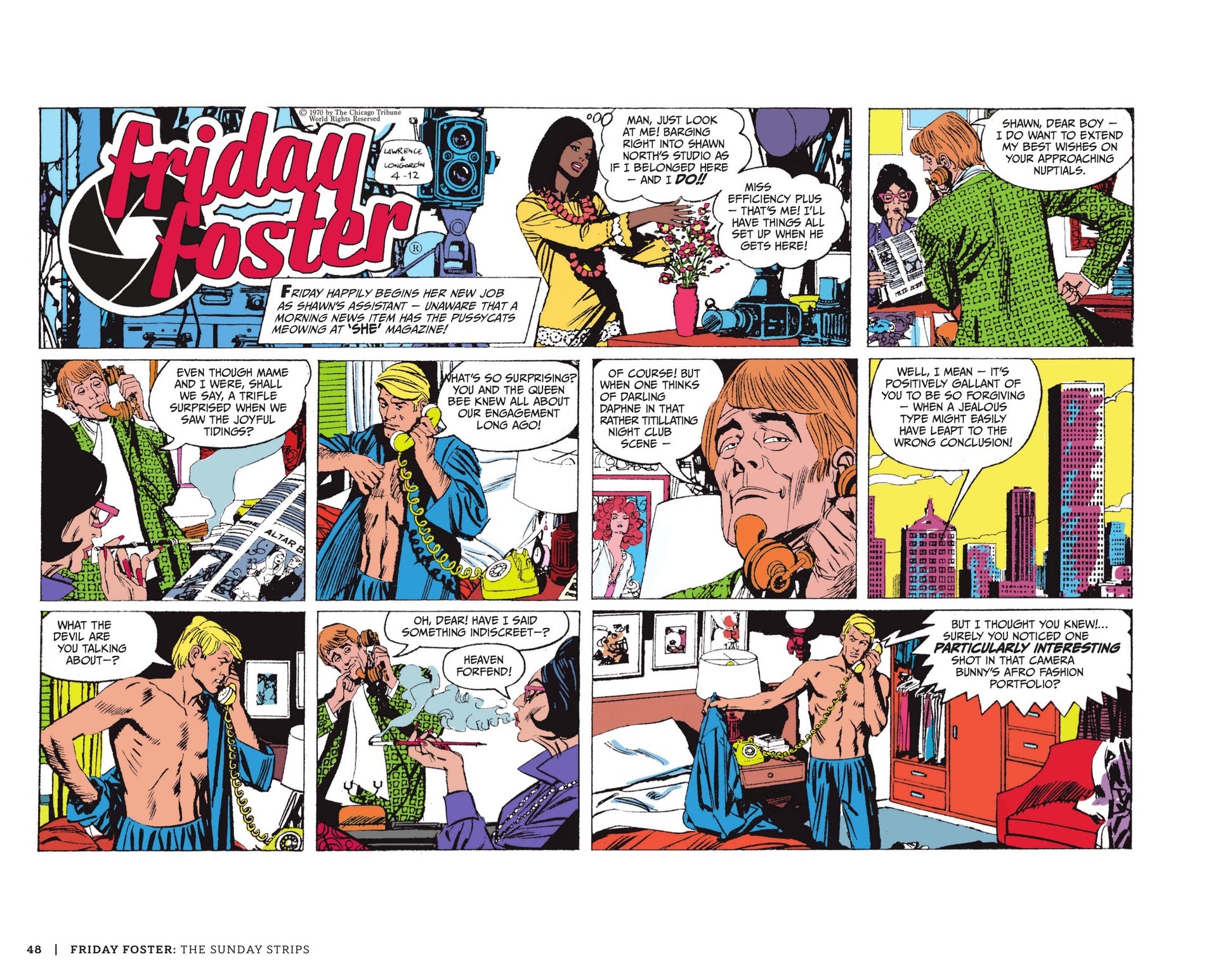 Read online Friday Foster: The Sunday Strips comic -  Issue # TPB (Part 1) - 49