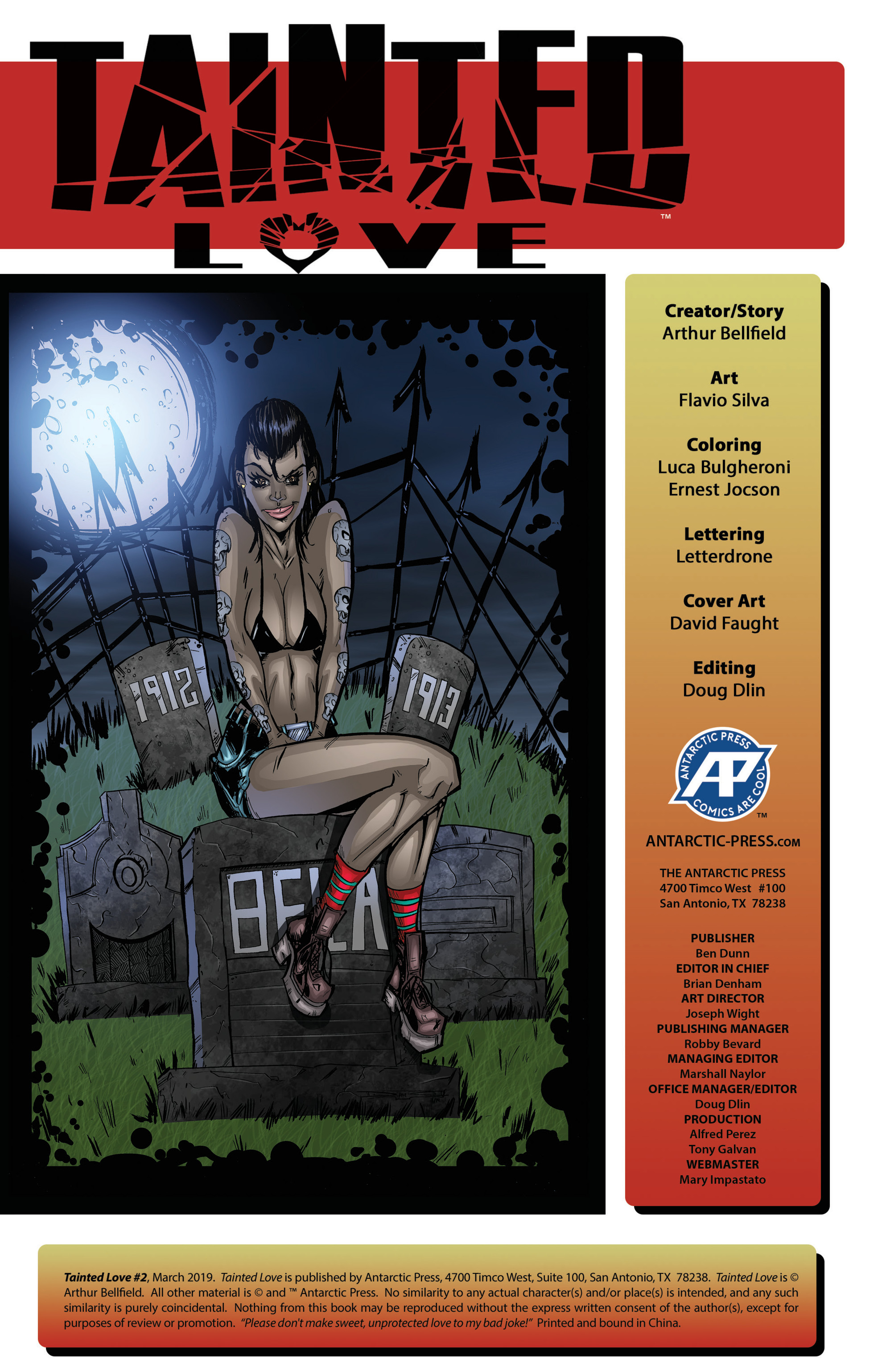Read online Tainted Love comic -  Issue #2 - 2