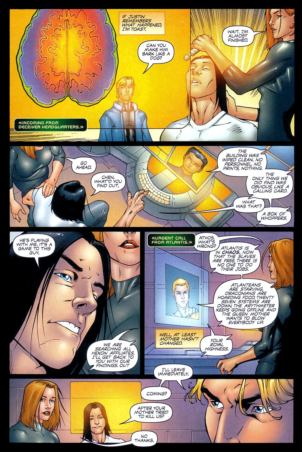 Read online Black Tide (2002) comic -  Issue #2 - 11