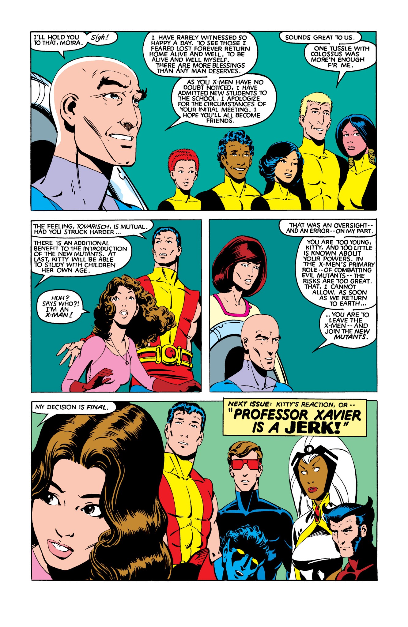 Read online New Mutants Classic comic -  Issue # TPB 1 - 144