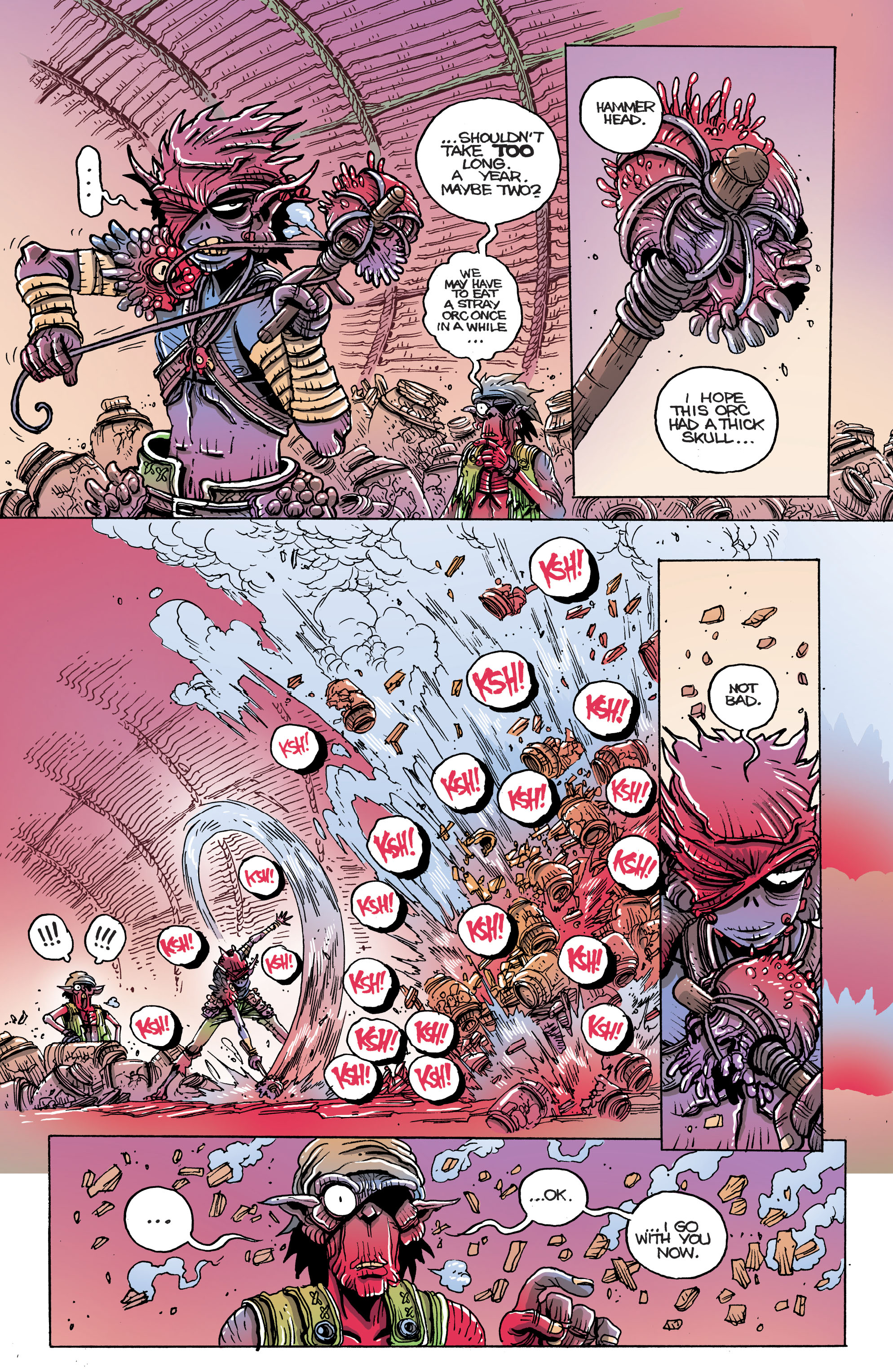 Read online Orc Stain comic -  Issue #5 - 16