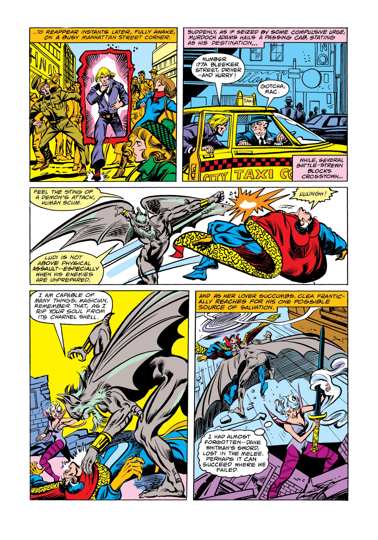 Read online Marvel Masterworks: Doctor Strange comic -  Issue # TPB 7 (Part 3) - 36