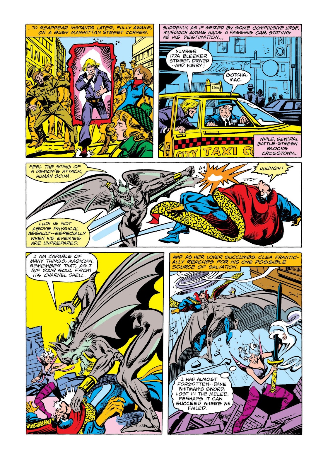 Marvel Masterworks: Doctor Strange issue TPB 7 (Part 3) - Page 36