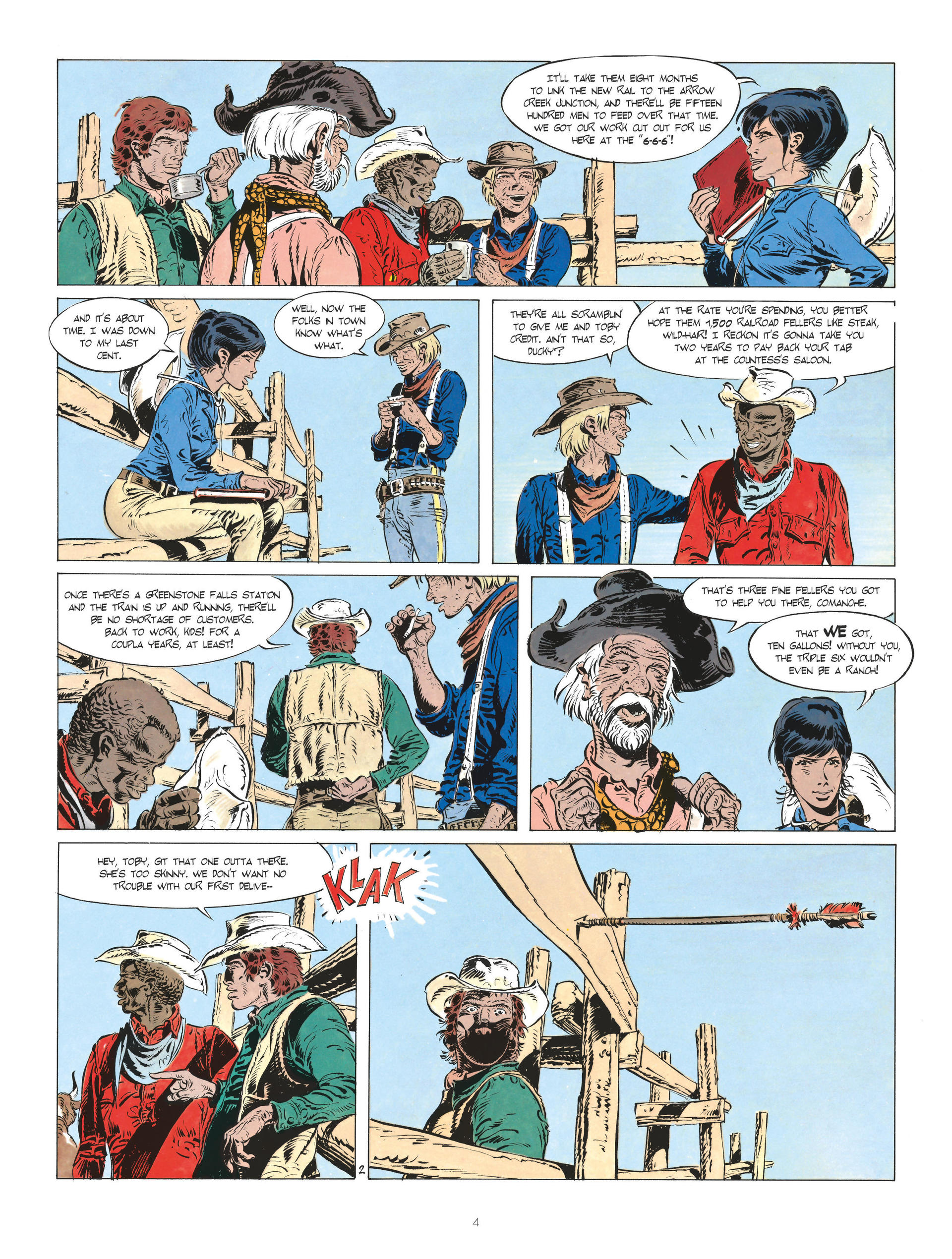 Read online Comanche comic -  Issue #2 - 4
