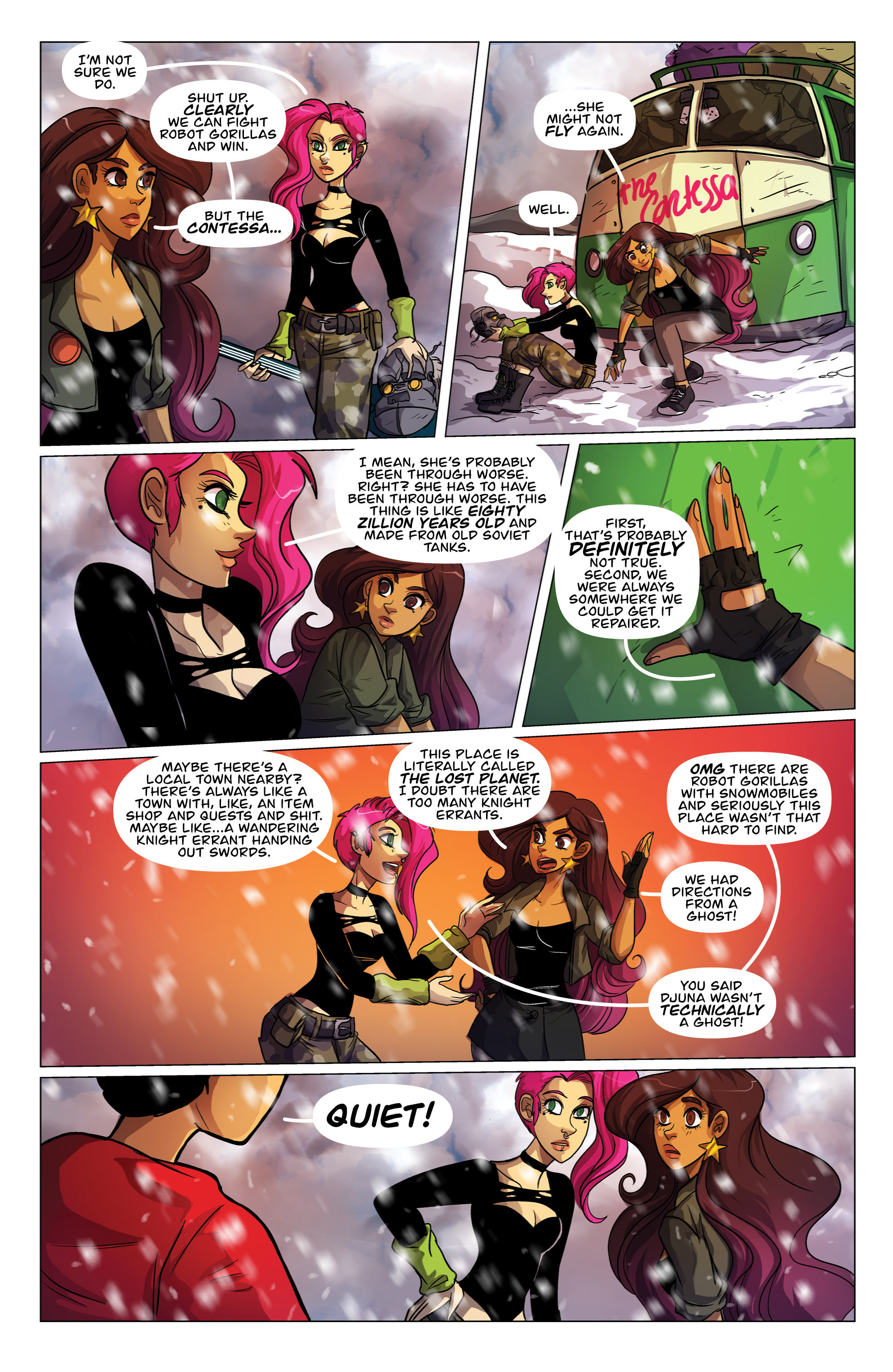 Read online Kim & Kim comic -  Issue #3 - 11