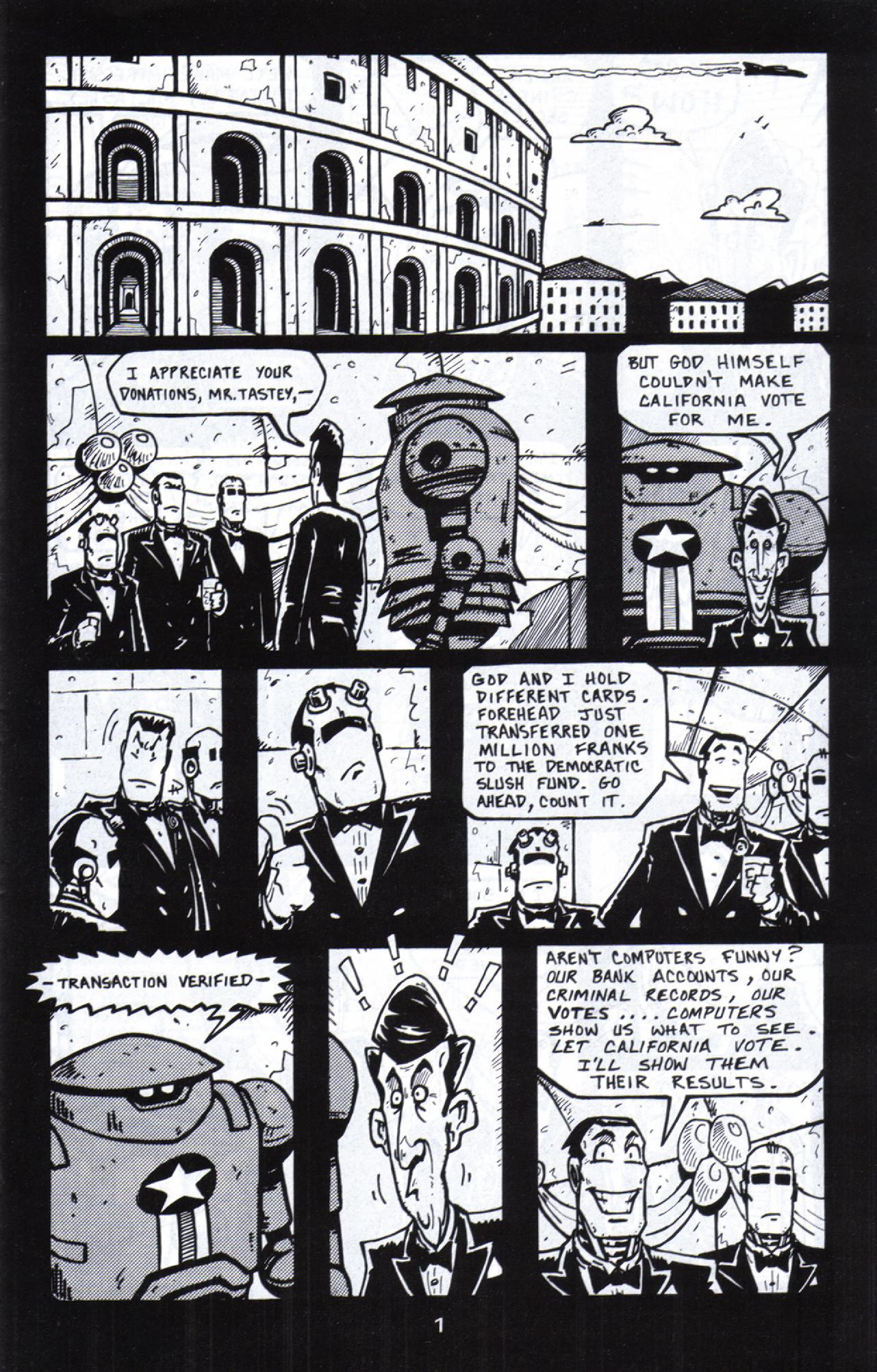 Read online La Cosa Nostroid comic -  Issue #6 - 3