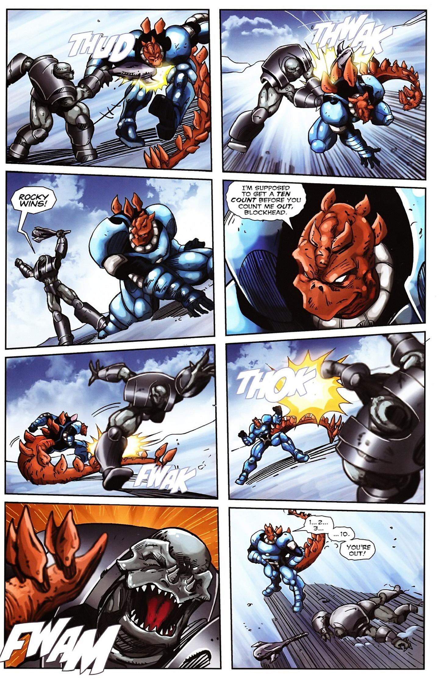 Read online Jurassic StrikeForce 5 comic -  Issue #2 - 21