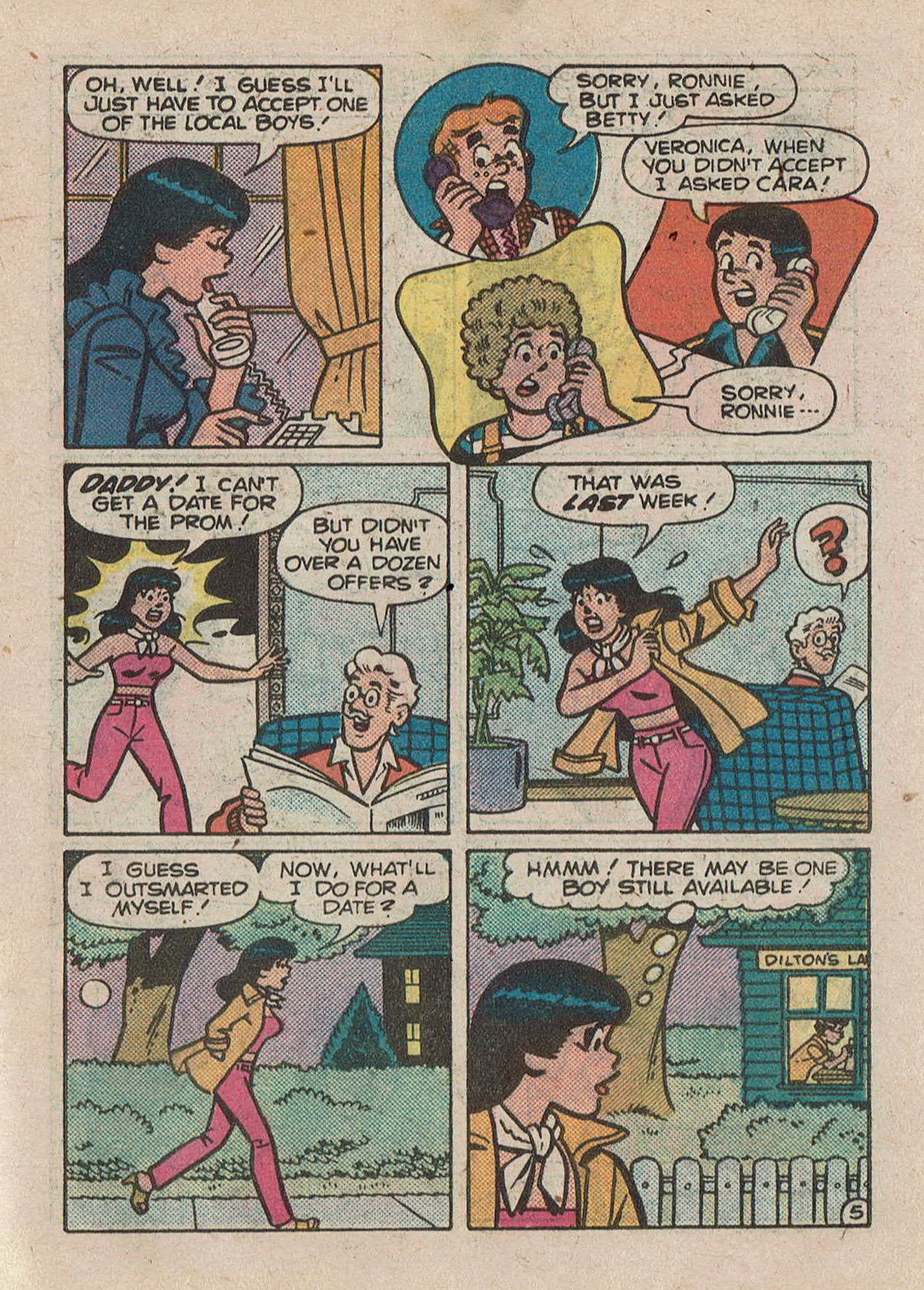 Read online Betty and Veronica Digest Magazine comic -  Issue #31 - 119