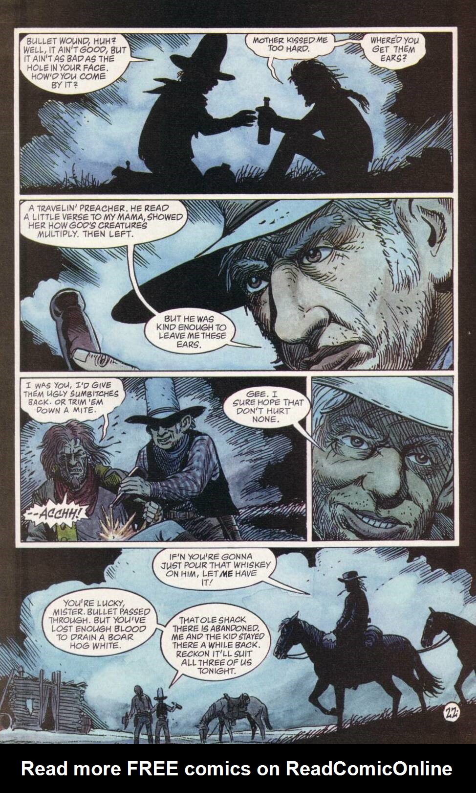 Read online Jonah Hex: Riders of the Worm and Such comic -  Issue #1 - 24