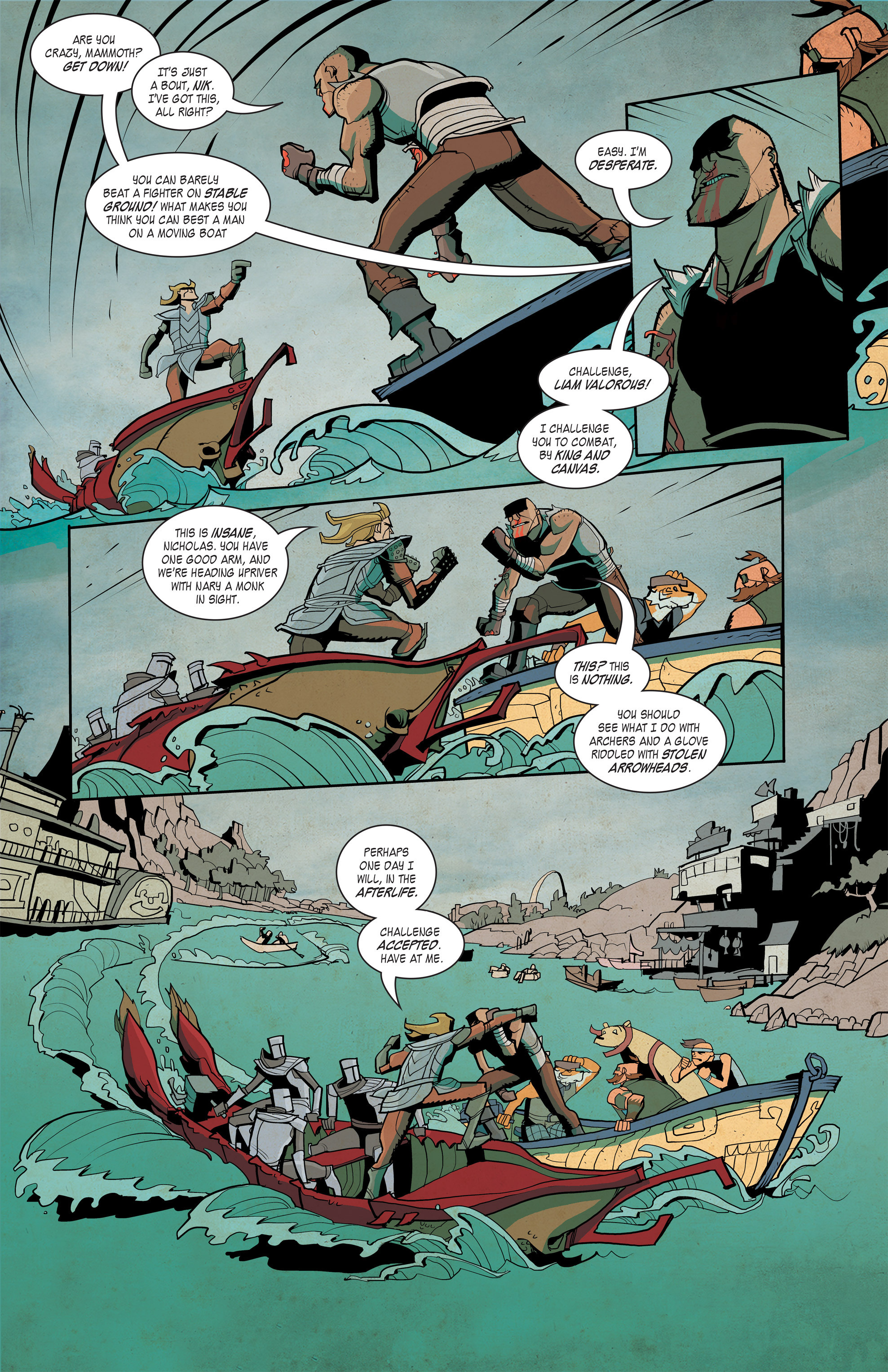 Read online Kings and Canvas comic -  Issue #4 - 18