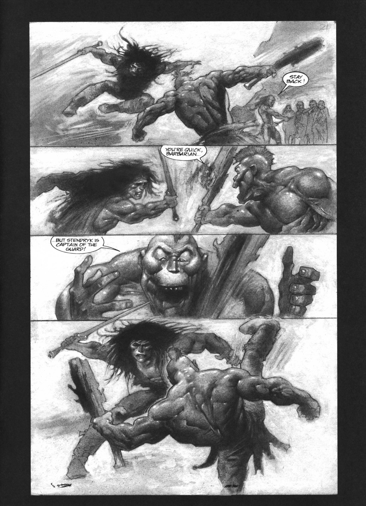 Read online Conan the Savage comic -  Issue #8 - 23