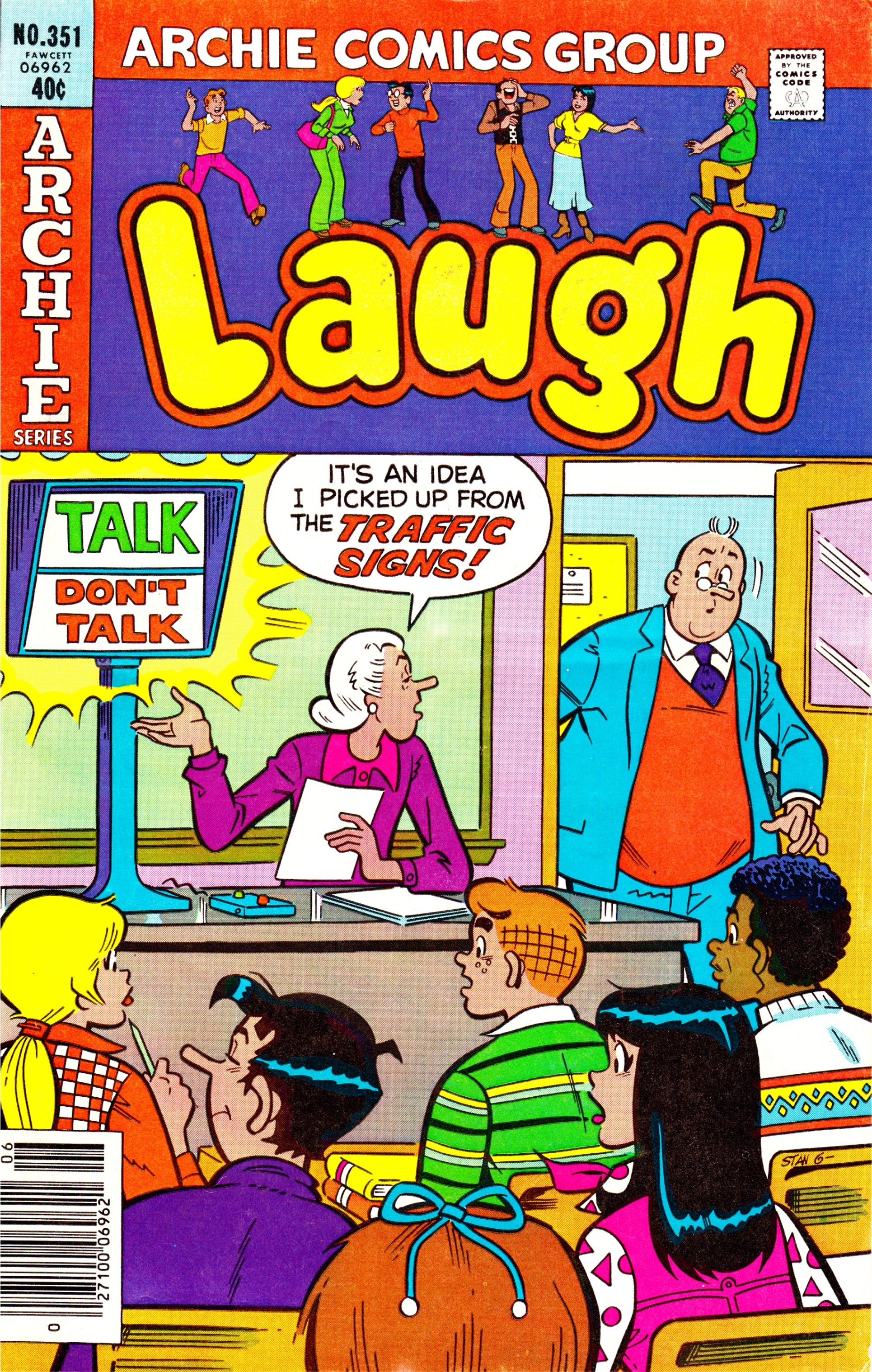 Read online Laugh (Comics) comic -  Issue #351 - 1