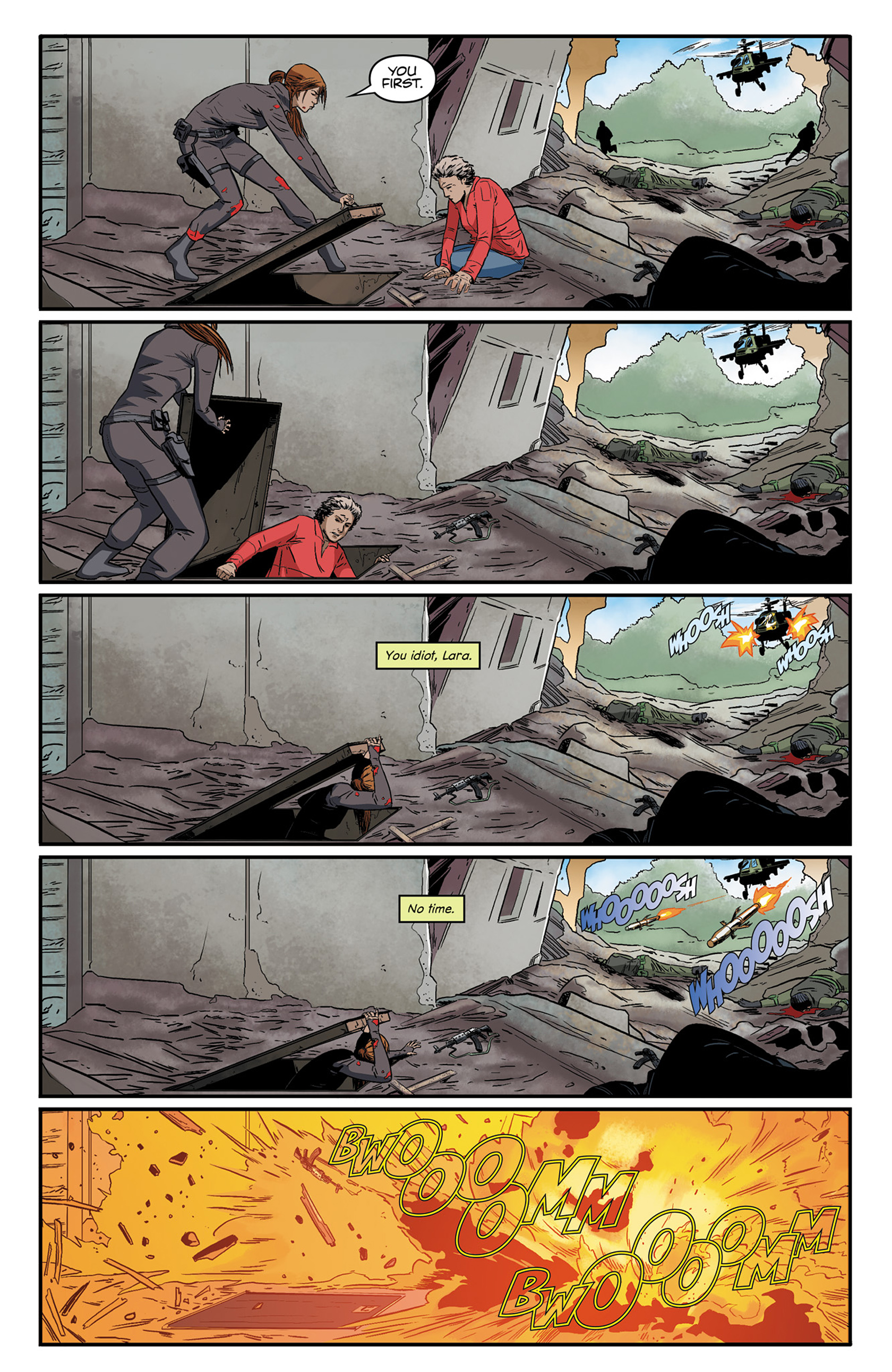 Read online Tomb Raider (2014) comic -  Issue #10 - 11