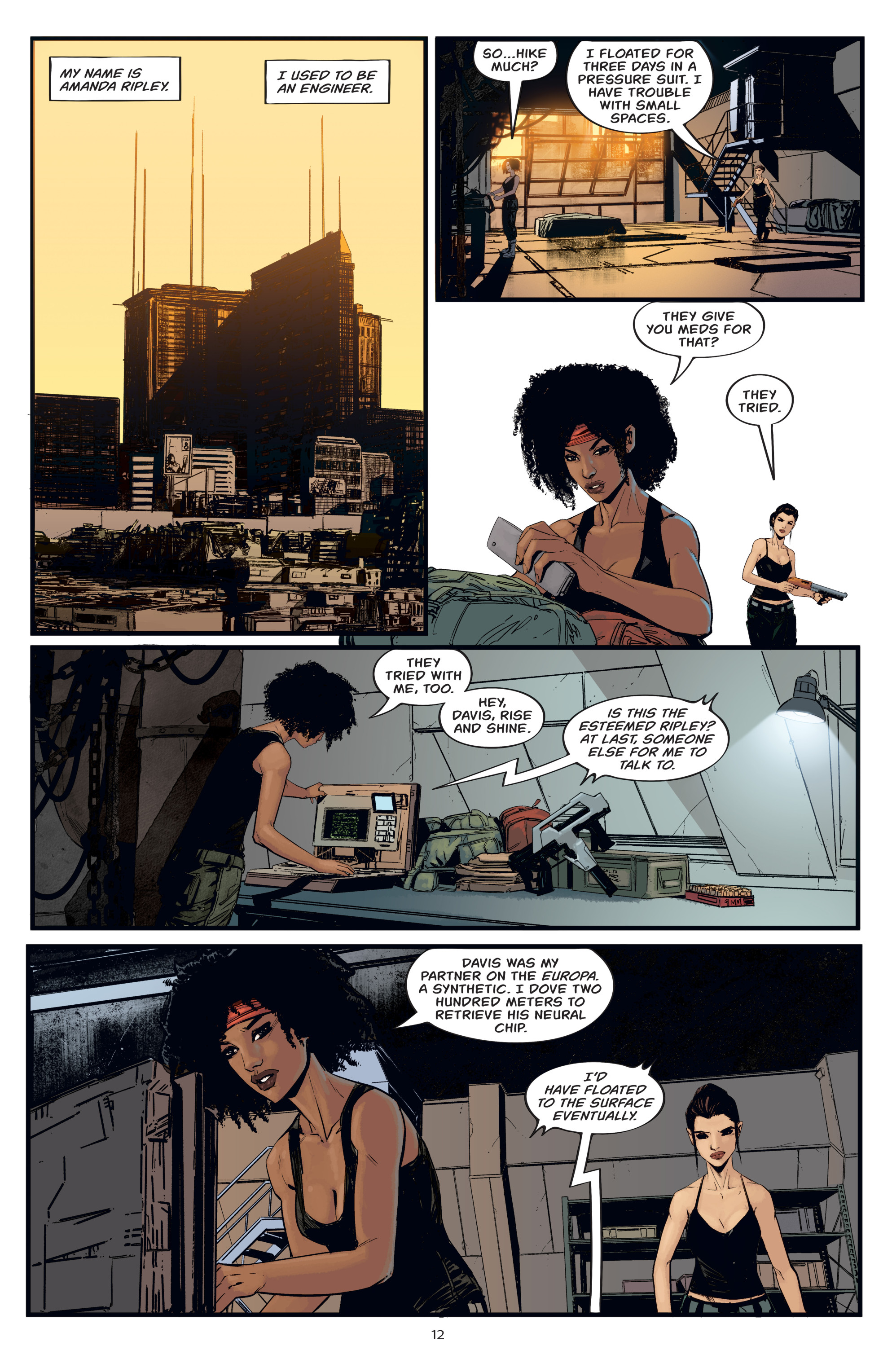 Read online Aliens: Resistance comic -  Issue # _TPB - 12