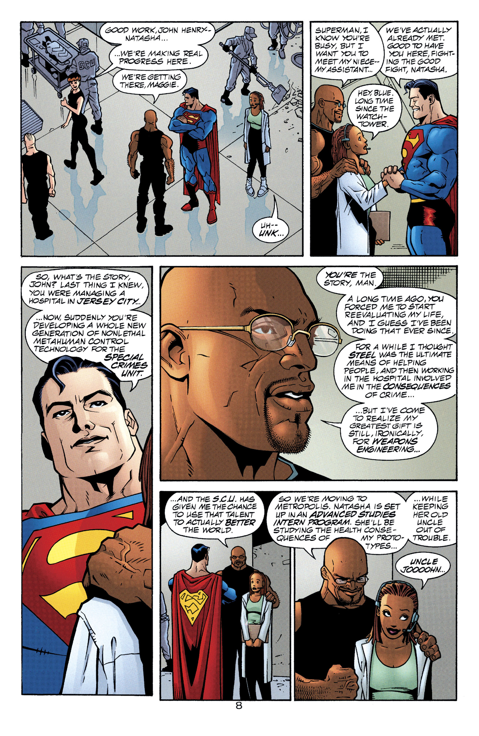 Read online Superman: The Man of Steel (1991) comic -  Issue #96 - 9