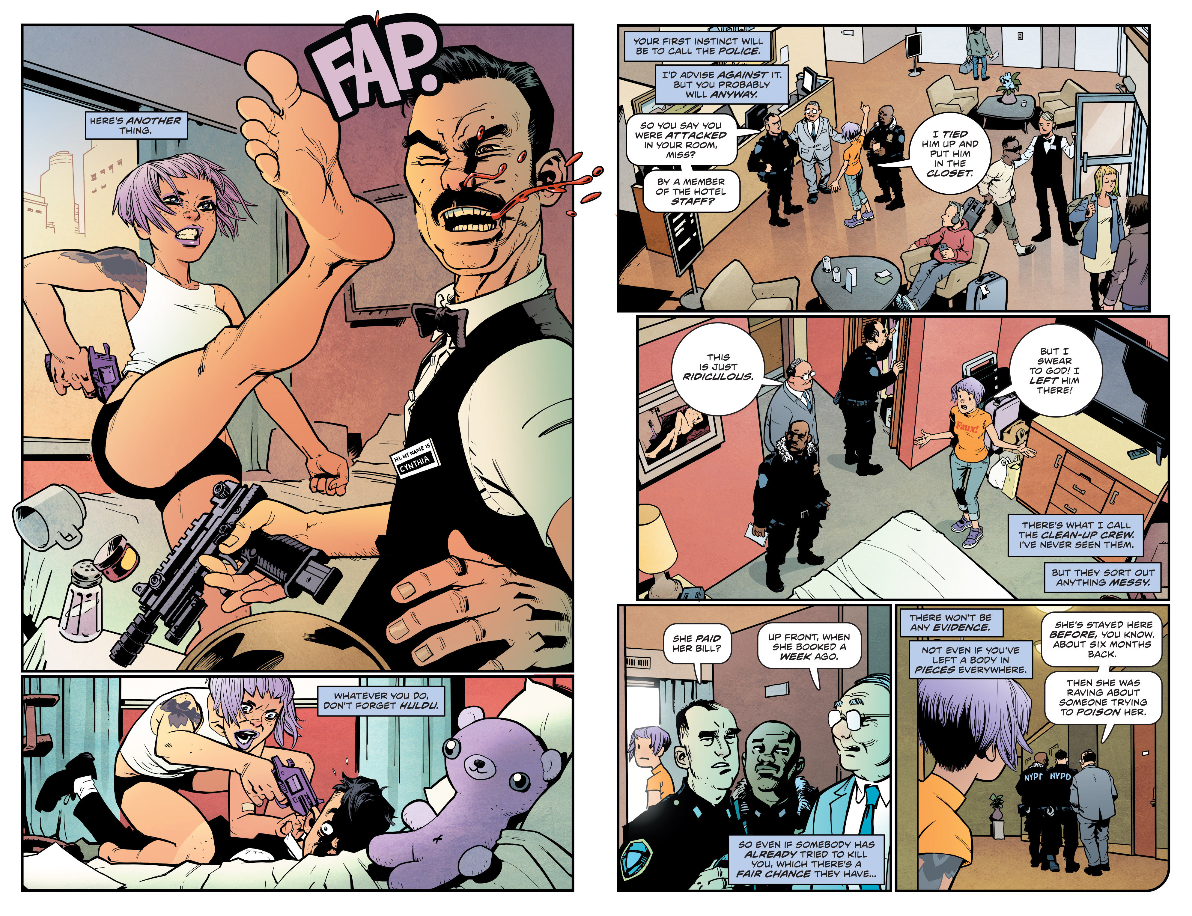 Read online Eve Stranger comic -  Issue #1 - 6