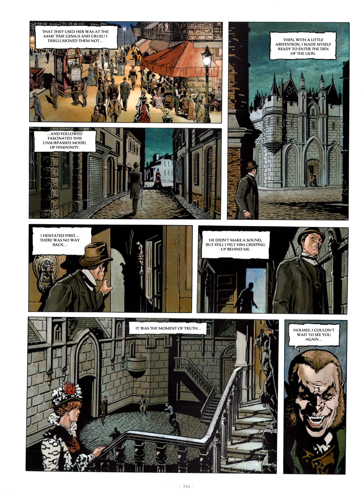 Read online Sherlock Holmes and the Vampires of London comic -  Issue # TPB - 17