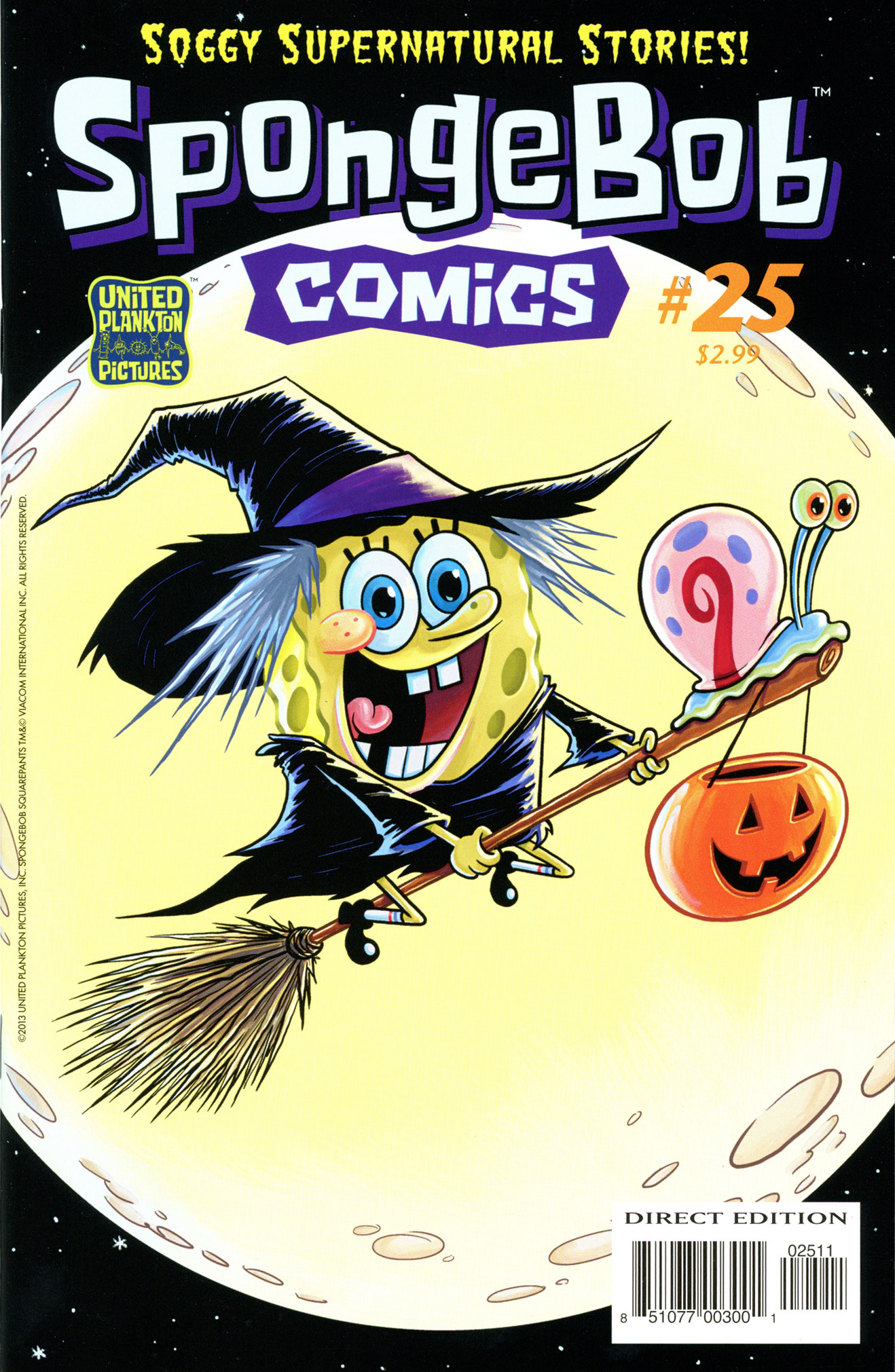 Read online SpongeBob Comics comic -  Issue #25 - 1