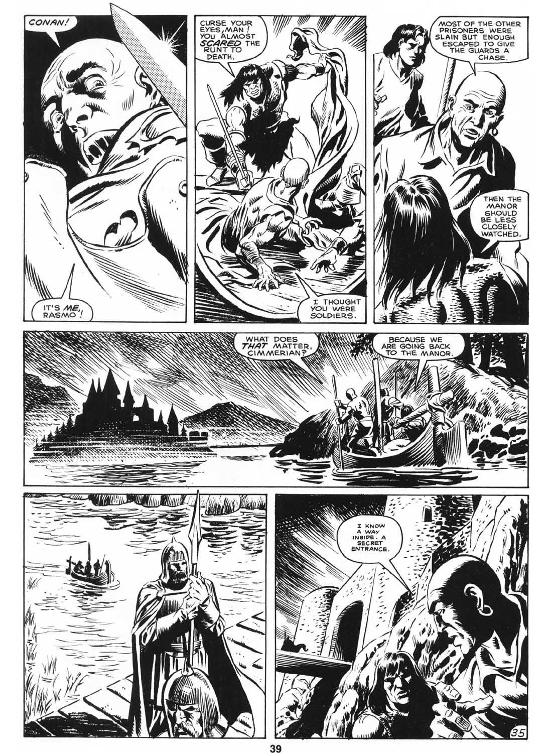 The Savage Sword Of Conan issue 159 - Page 38