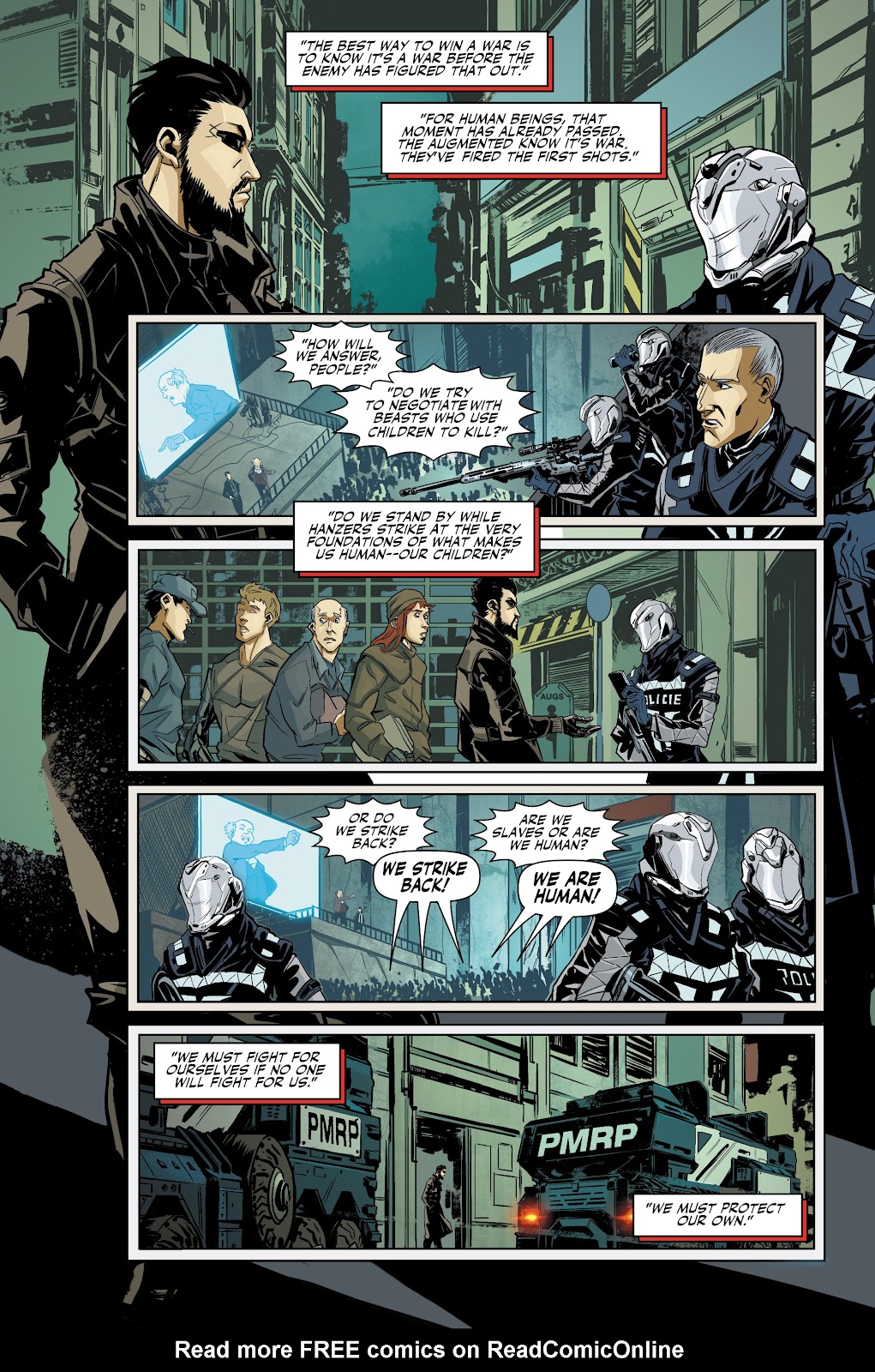 Deus Ex: Children's Crusade issue 4 - Page 12