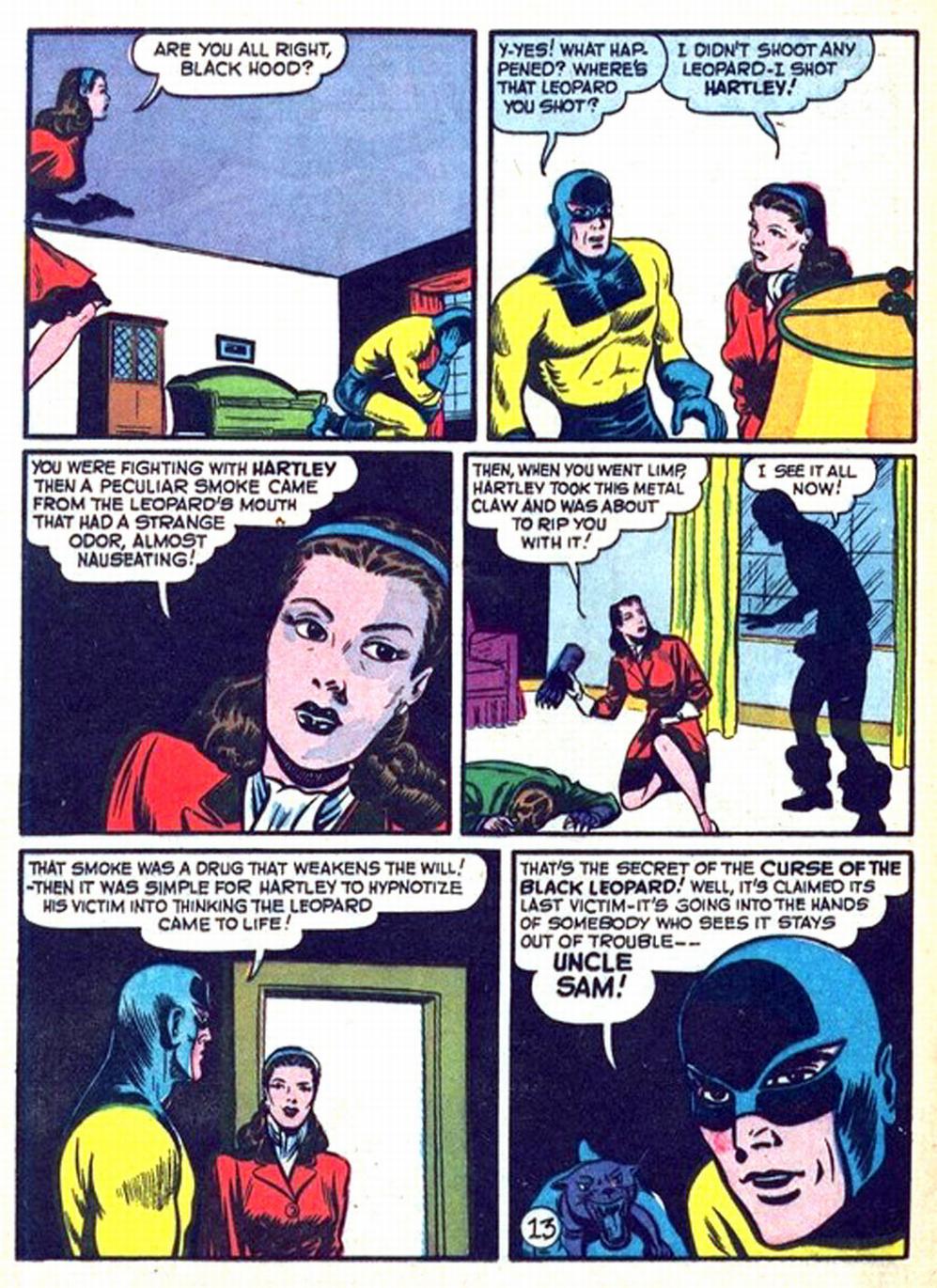 Read online Black Hood Comics comic -  Issue #17 - 34