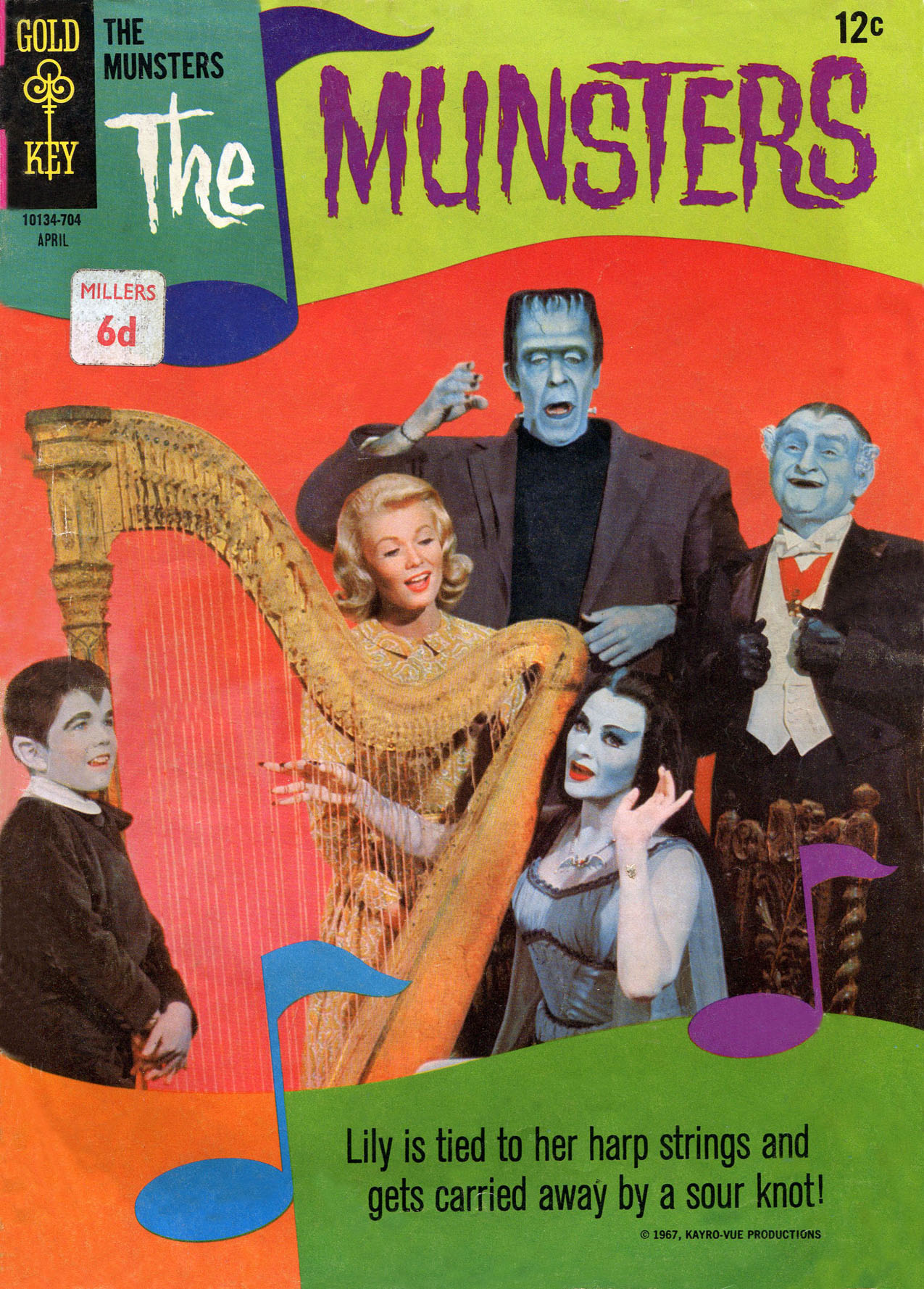 Read online The Munsters comic -  Issue #12 - 1