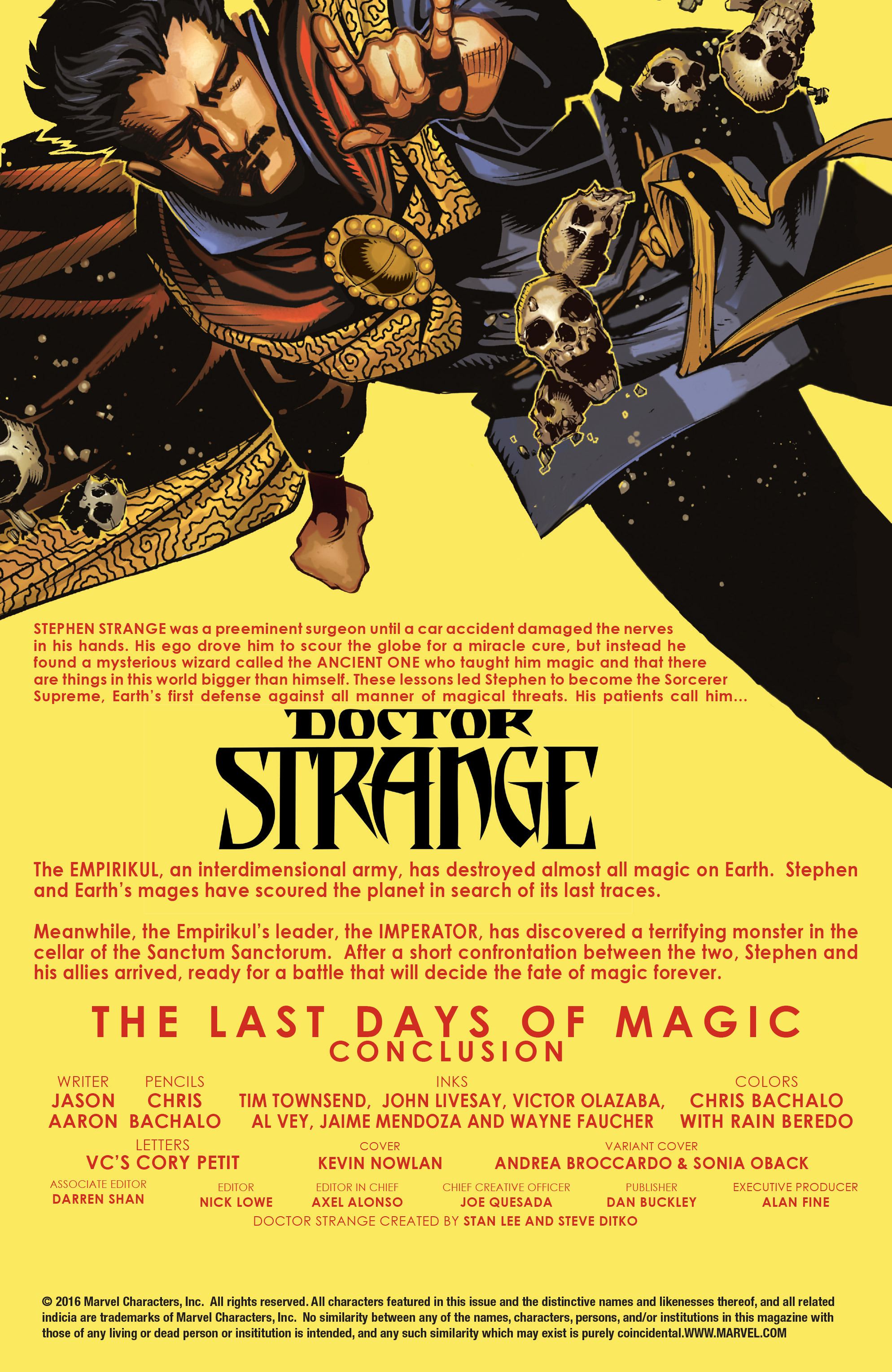 Read online Doctor Strange (2015) comic -  Issue #10 - 2