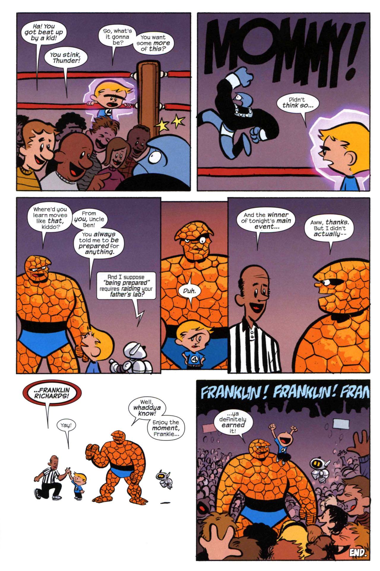 Read online Franklin Richards: Summer Smackdown! comic -  Issue # Full - 7