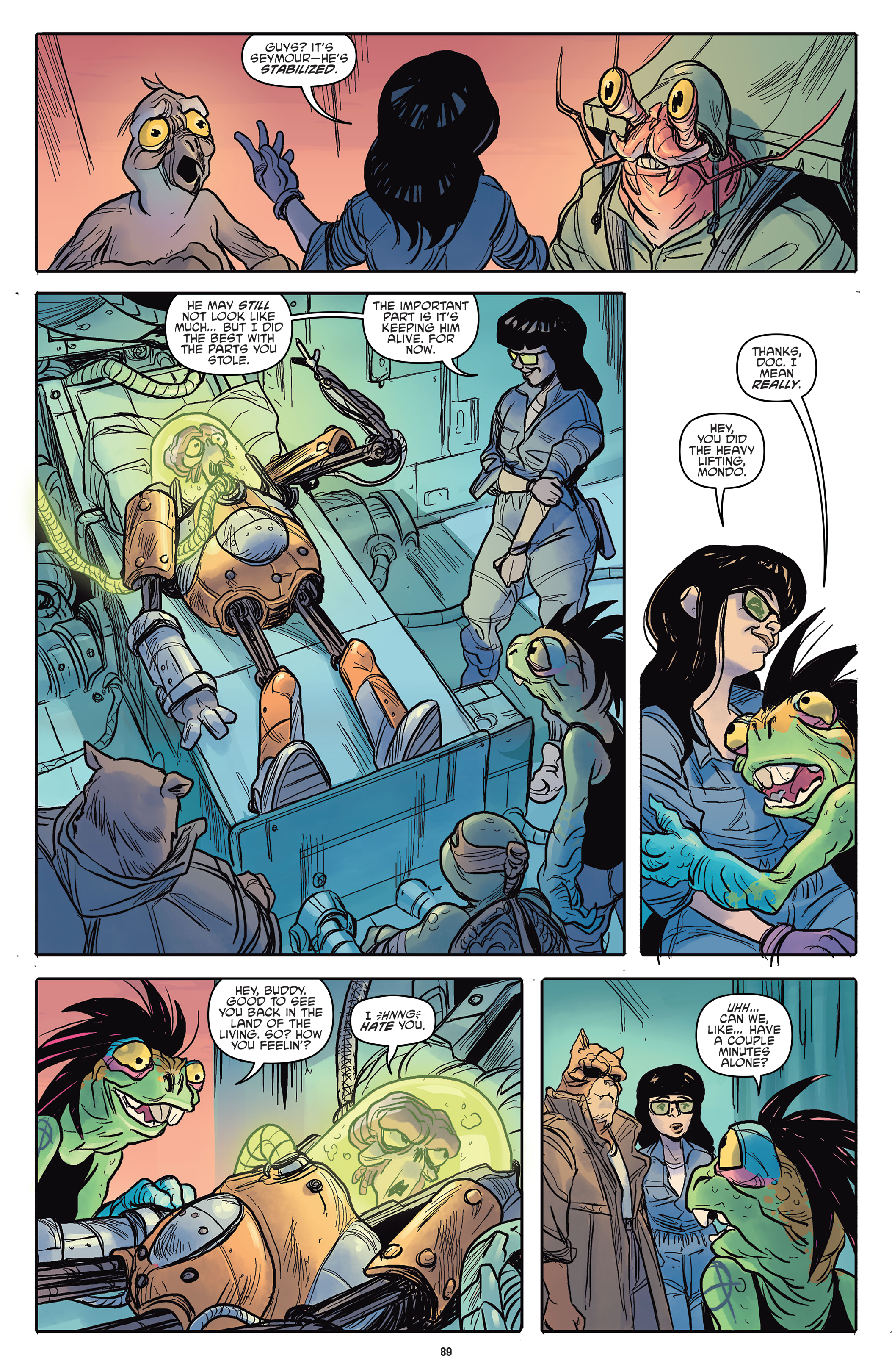 Read online Teenage Mutant Ninja Turtles: The IDW Collection comic -  Issue # TPB 12 (Part 1) - 88
