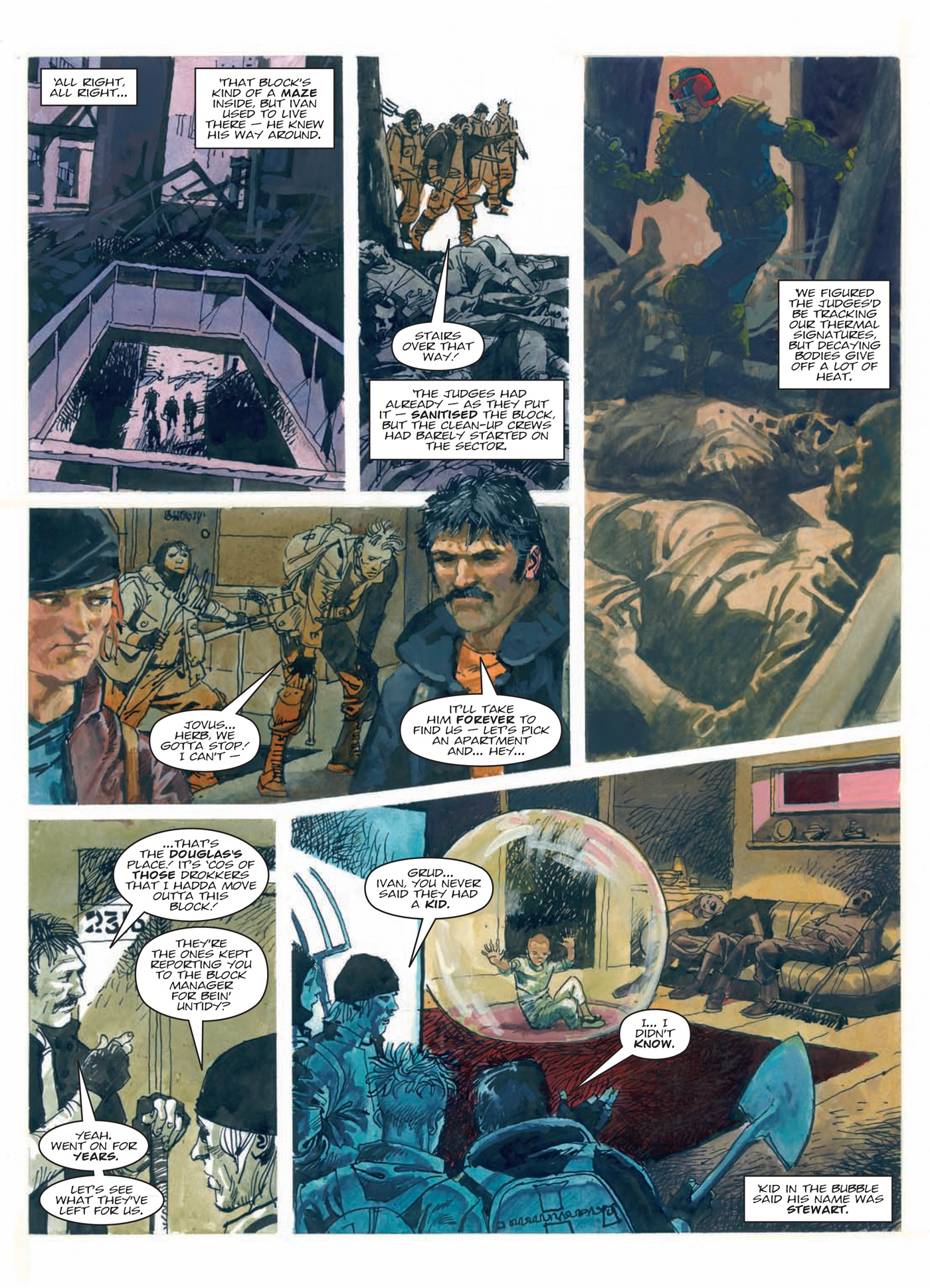 Read online Judge Dredd: Day of Chaos: Fallout comic -  Issue # TPB (Part 1) - 64