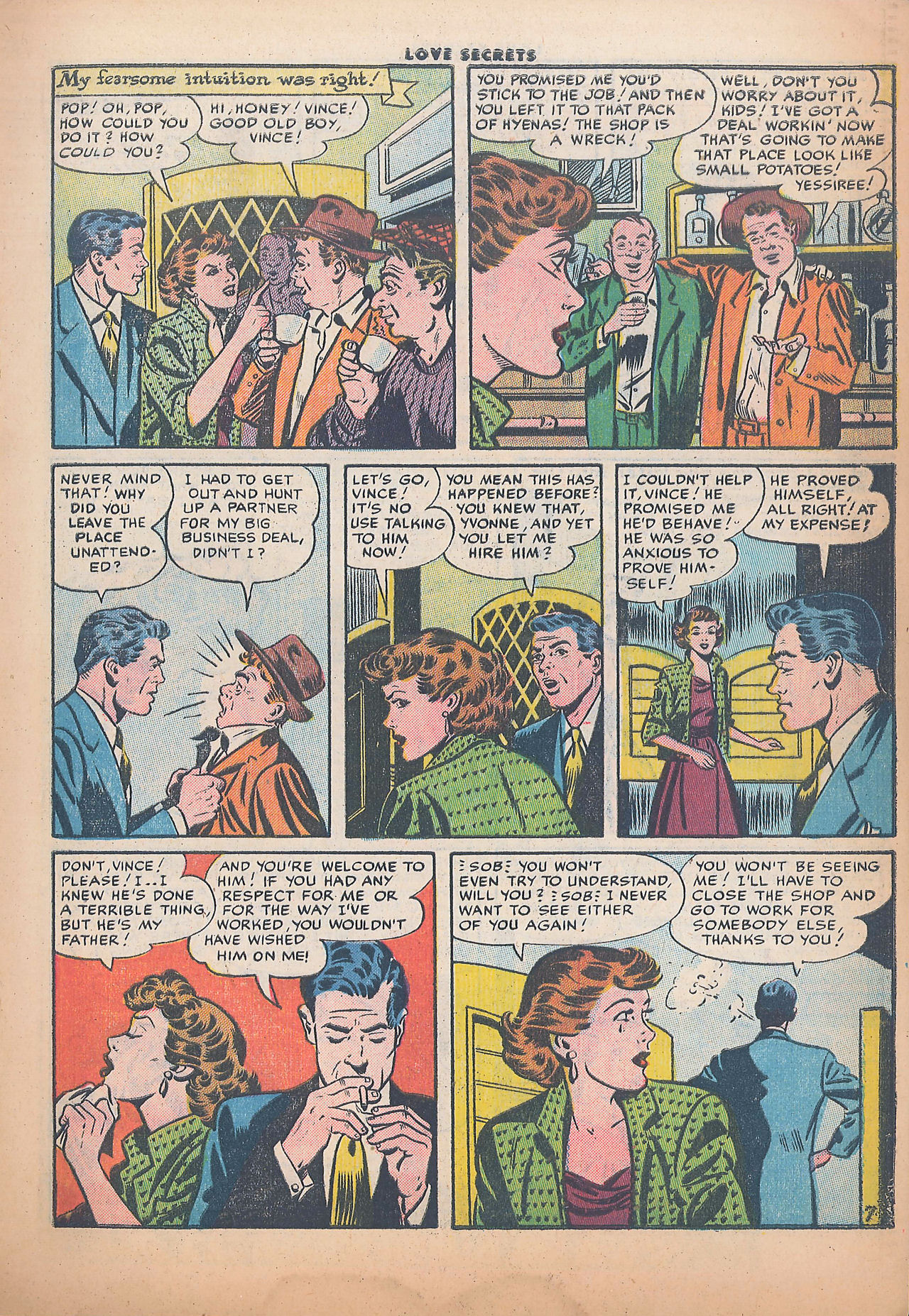 Read online Love Secrets (1953) comic -  Issue #49 - 9