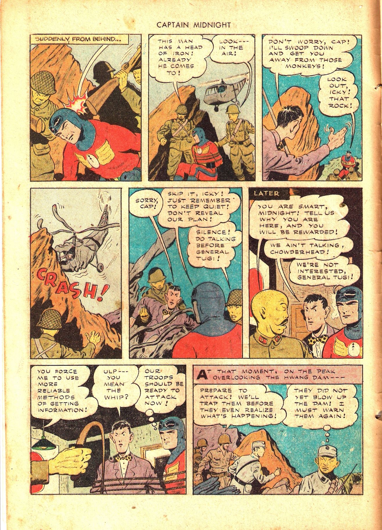 Read online Captain Midnight (1942) comic -  Issue #26 - 8